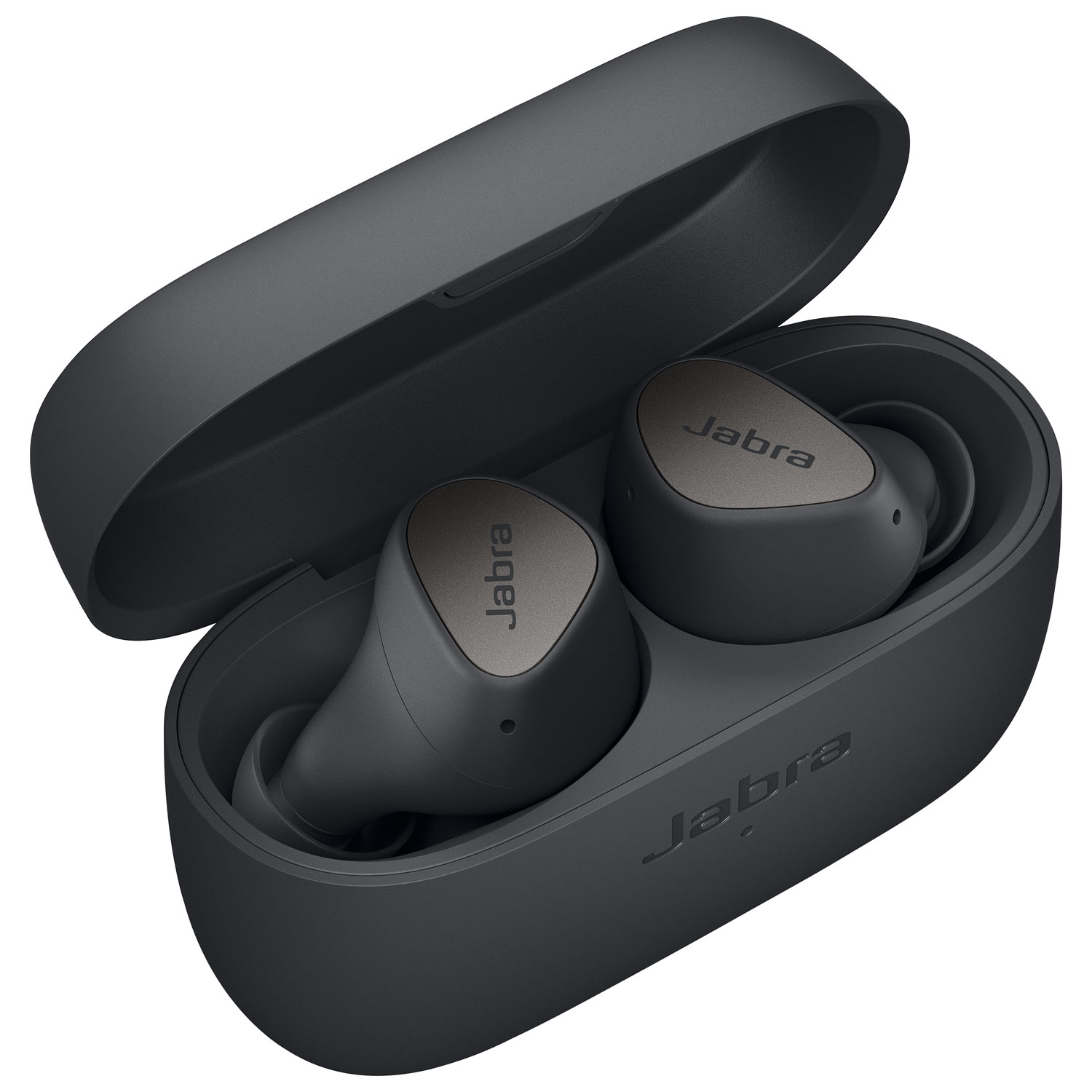 Écouteurs boutons 100 % sans fil à suppression du bruit Elite 4 de Jabra - Gris foncé