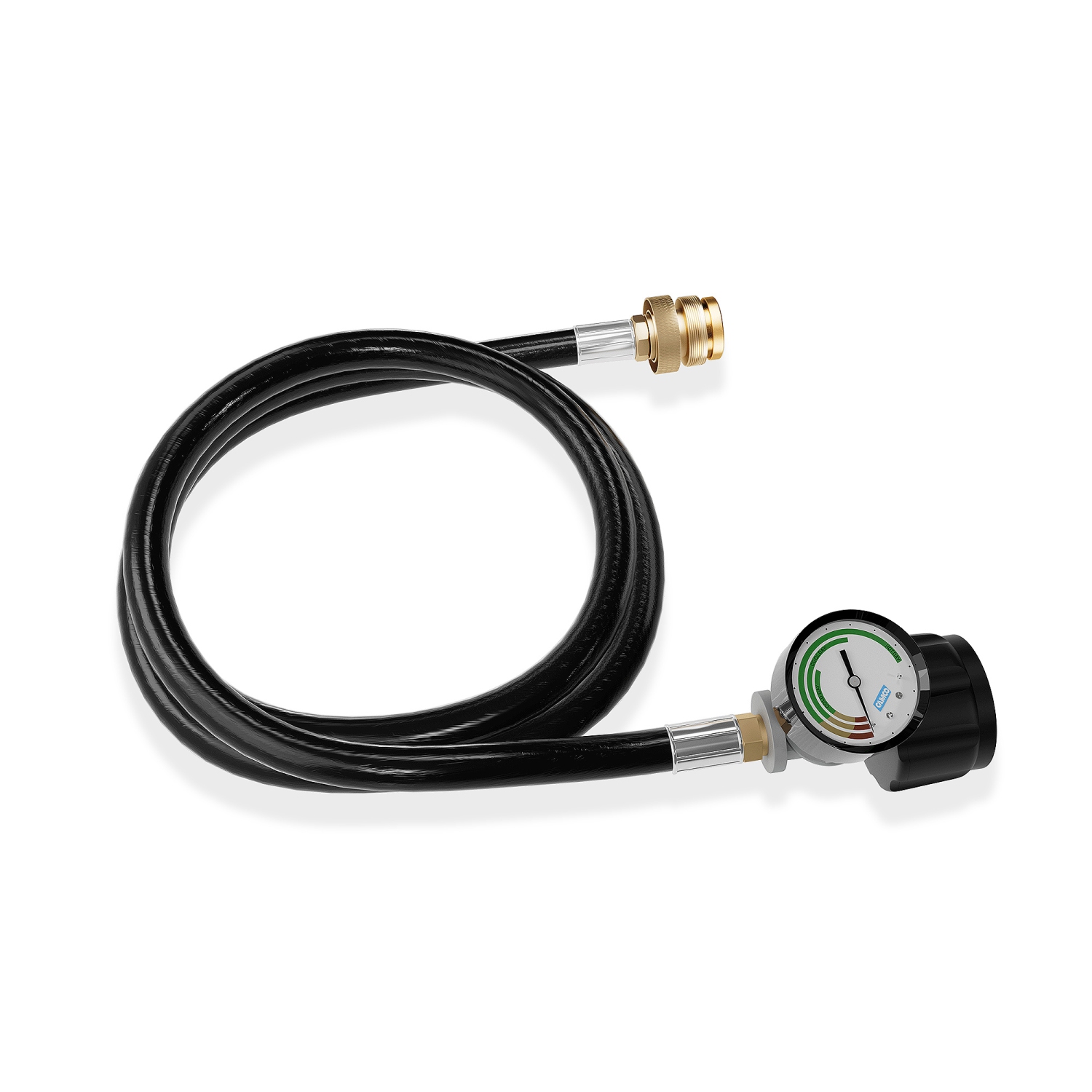 5 Feet Propane Hose Adapter with Propane Tank Gauge for QCC1/Type1 Tank