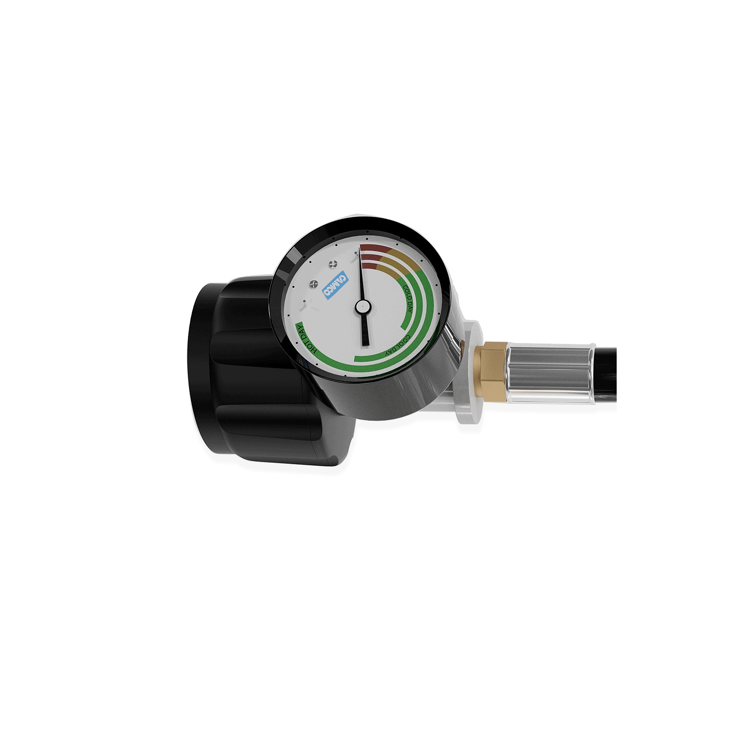 5 Feet Propane Hose Adapter with Propane Tank Gauge for QCC1/Type1 Tank