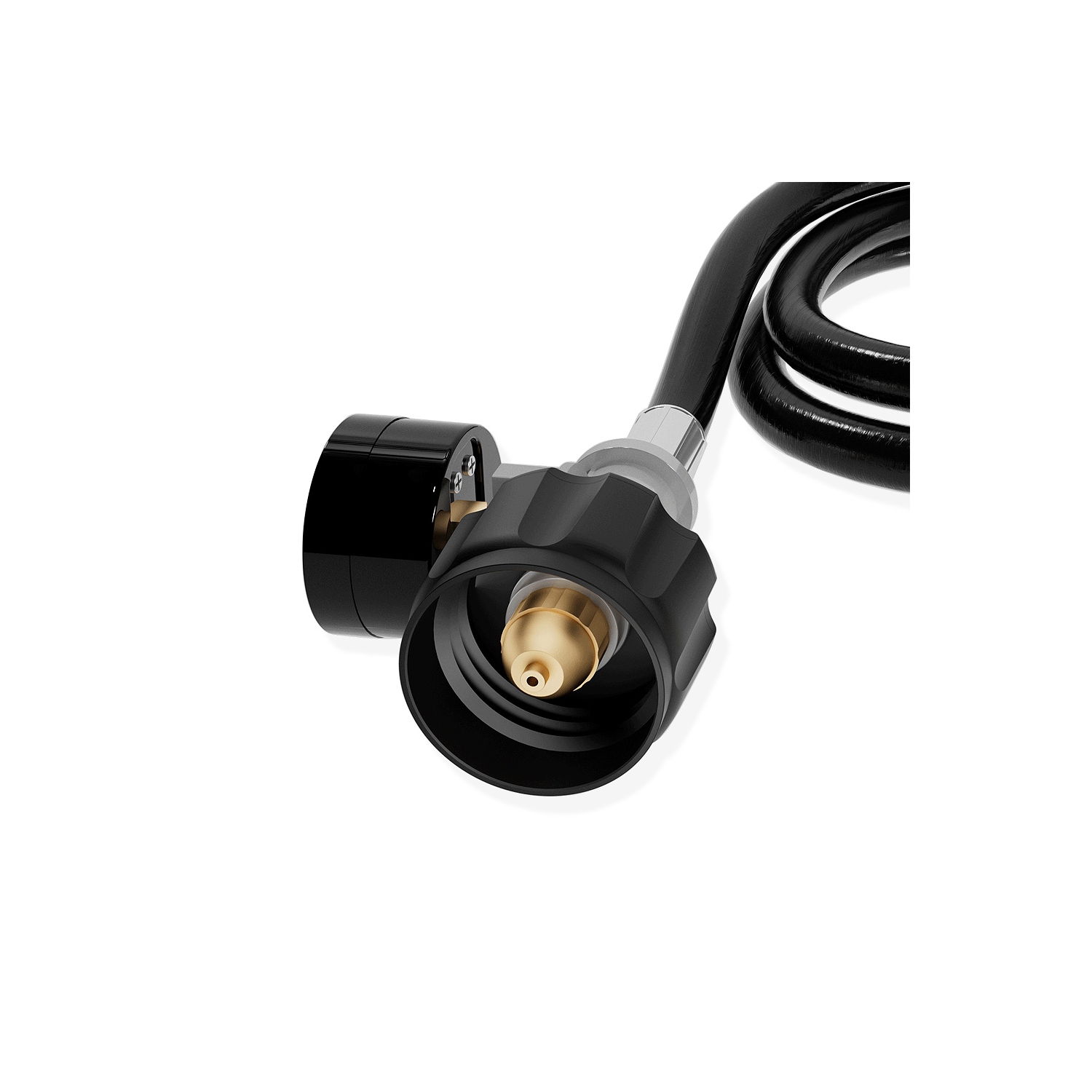 5 Feet Propane Hose Adapter with Propane Tank Gauge for QCC1/Type1 Tank