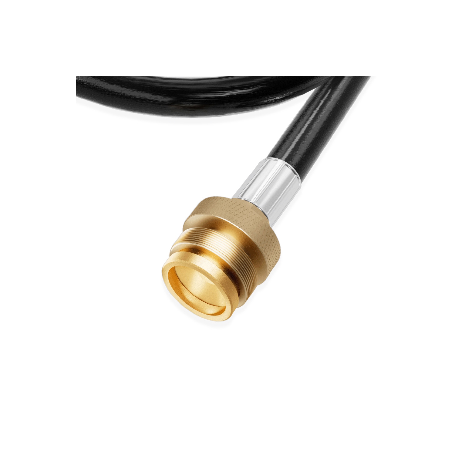 5 Feet Propane Hose Adapter with Propane Tank Gauge for QCC1/Type1 Tank