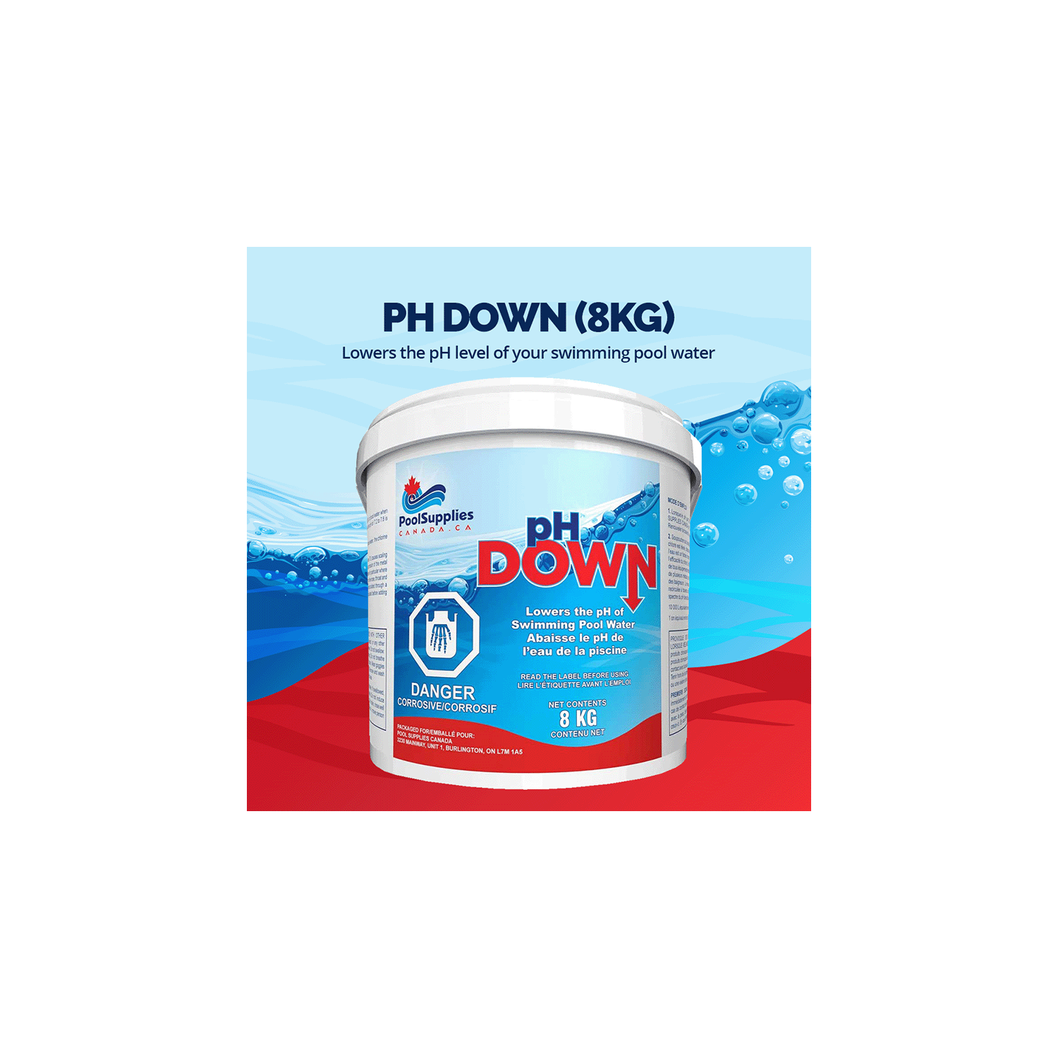 pH Down by Pool Supplies Canada