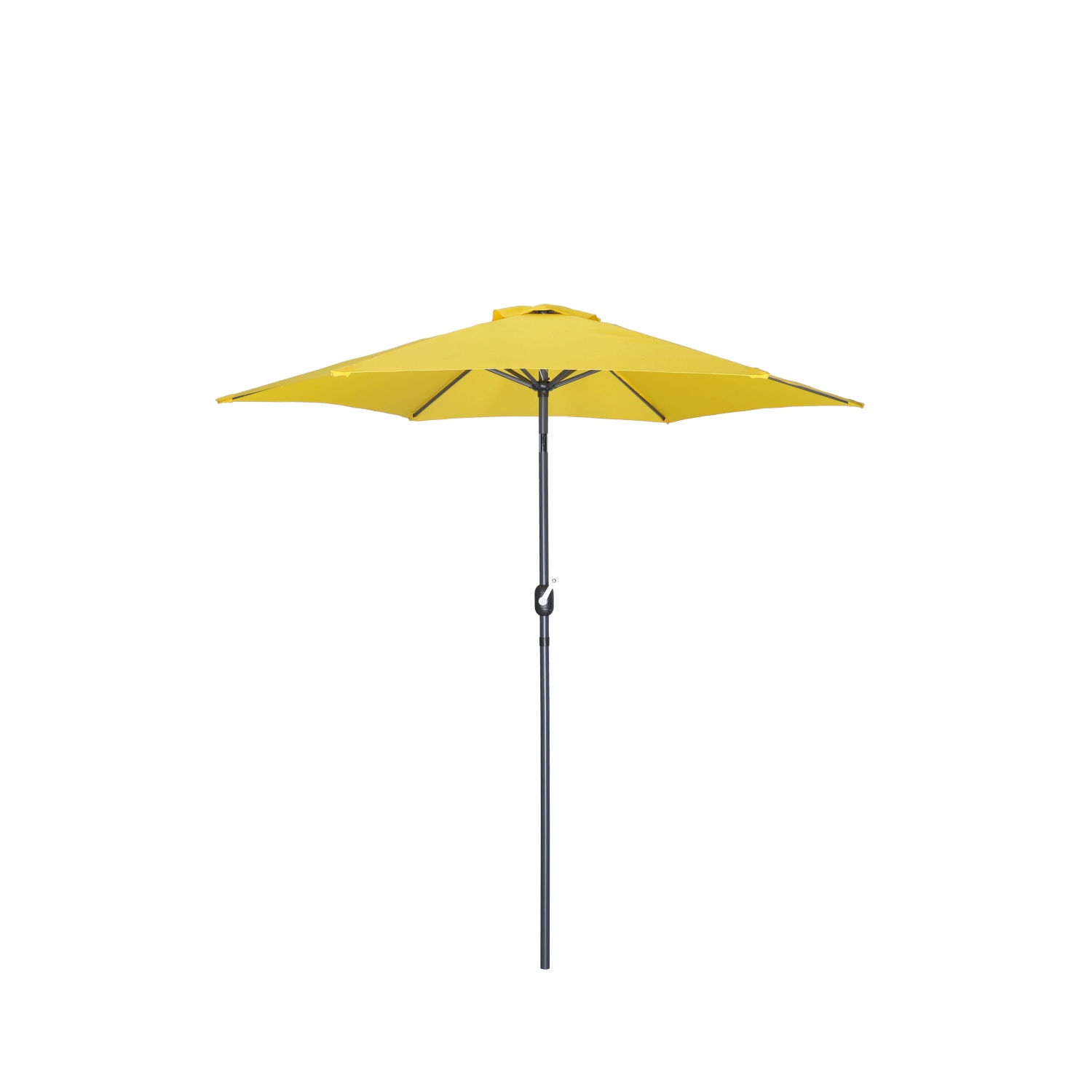 9' Tilting Market Umbrella in UV-Protected Polyester - Yellow
