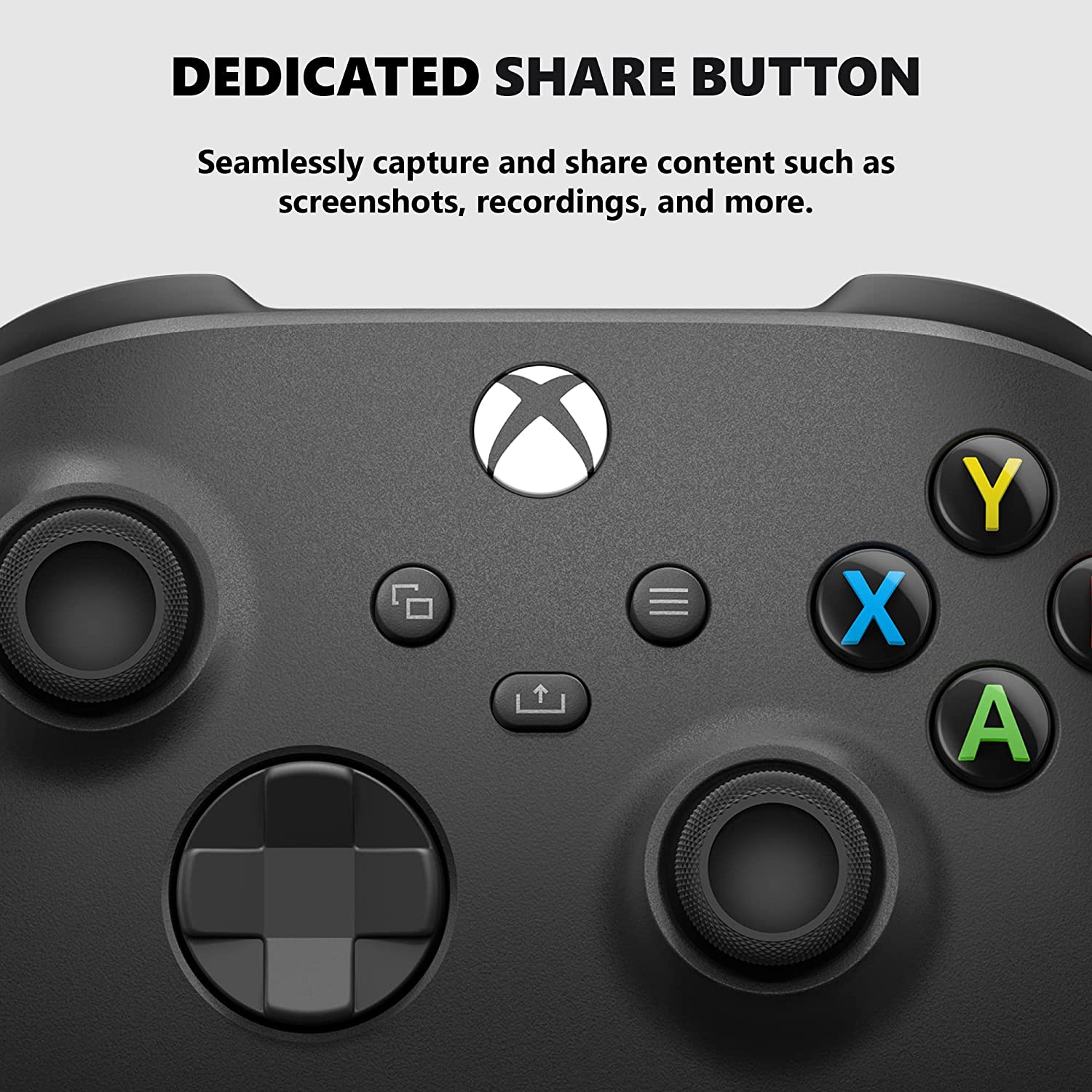 Manette sans fil pour Xbox pour Xbox Series X|S, Xbox One et appareils Windows – Noir carbone