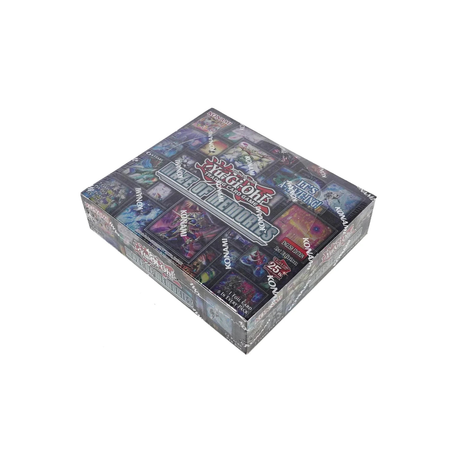 Konami YuGiOh! Jeu de cartes à collectionner : La boîte d’extension Maze of Memories Yu-GI-Oh! 24 paquets, 7 cartes par paquet