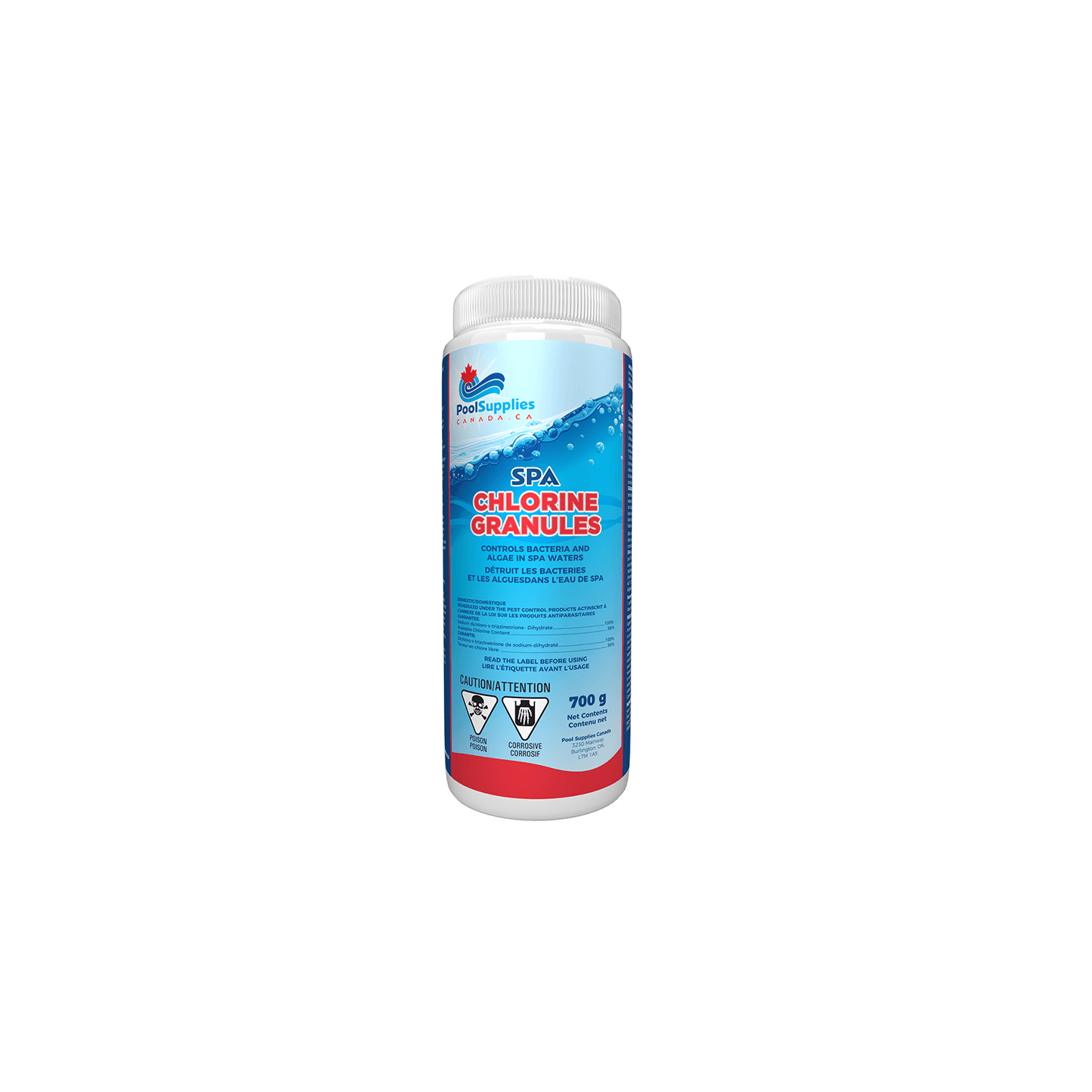 Spa Chlorine Granules by Pool Supplies Canada