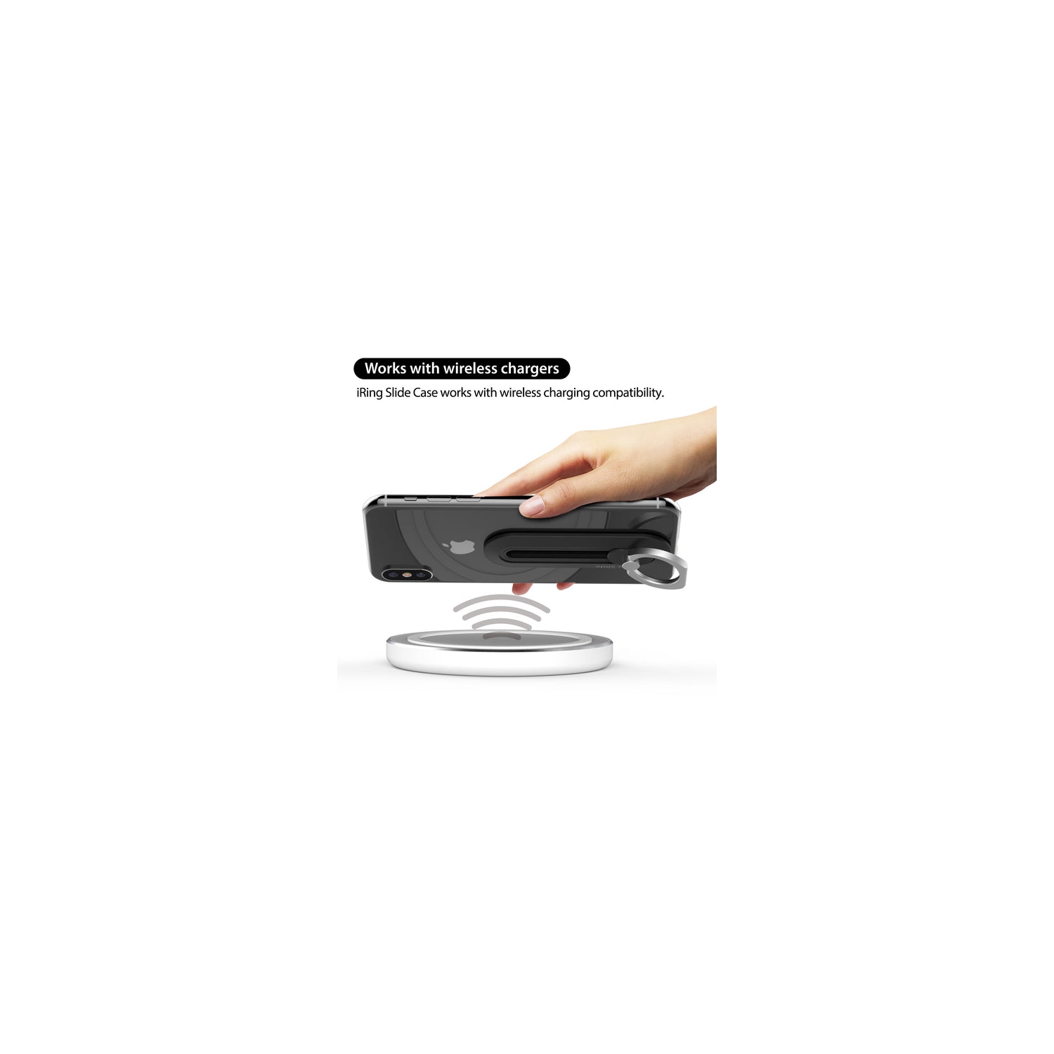 Paquet de 2 Slide d’iRing - Noir mat