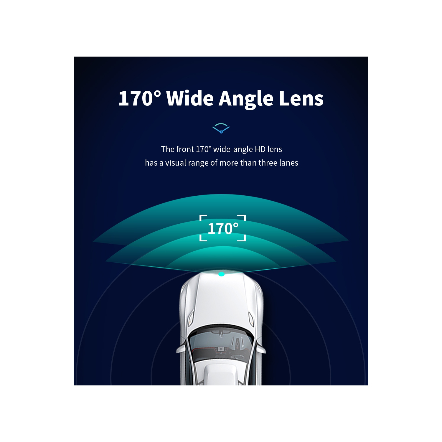 Caméra de voiture HD 1080P Dashcam DVR Enregistreur Dash Cam Car Dvr Caméra de recul auto Caméra de recul de véhicule de l'enregistreur de miroir