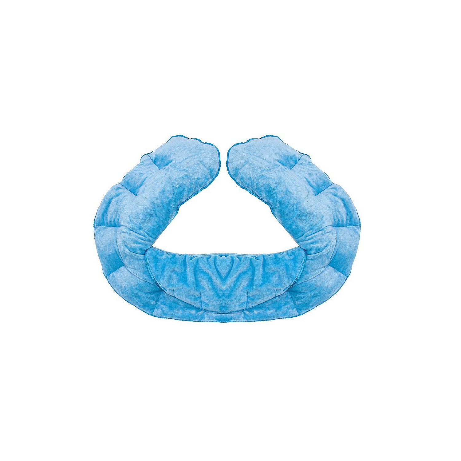 NuvoMed Weighted Neck & Shoulder Wrap w/ Aromatherapy Lavender Filling - Blue