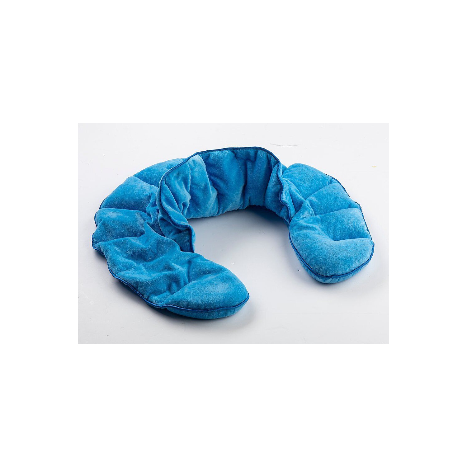 NuvoMed Weighted Neck & Shoulder Wrap w/ Aromatherapy Lavender Filling - Blue