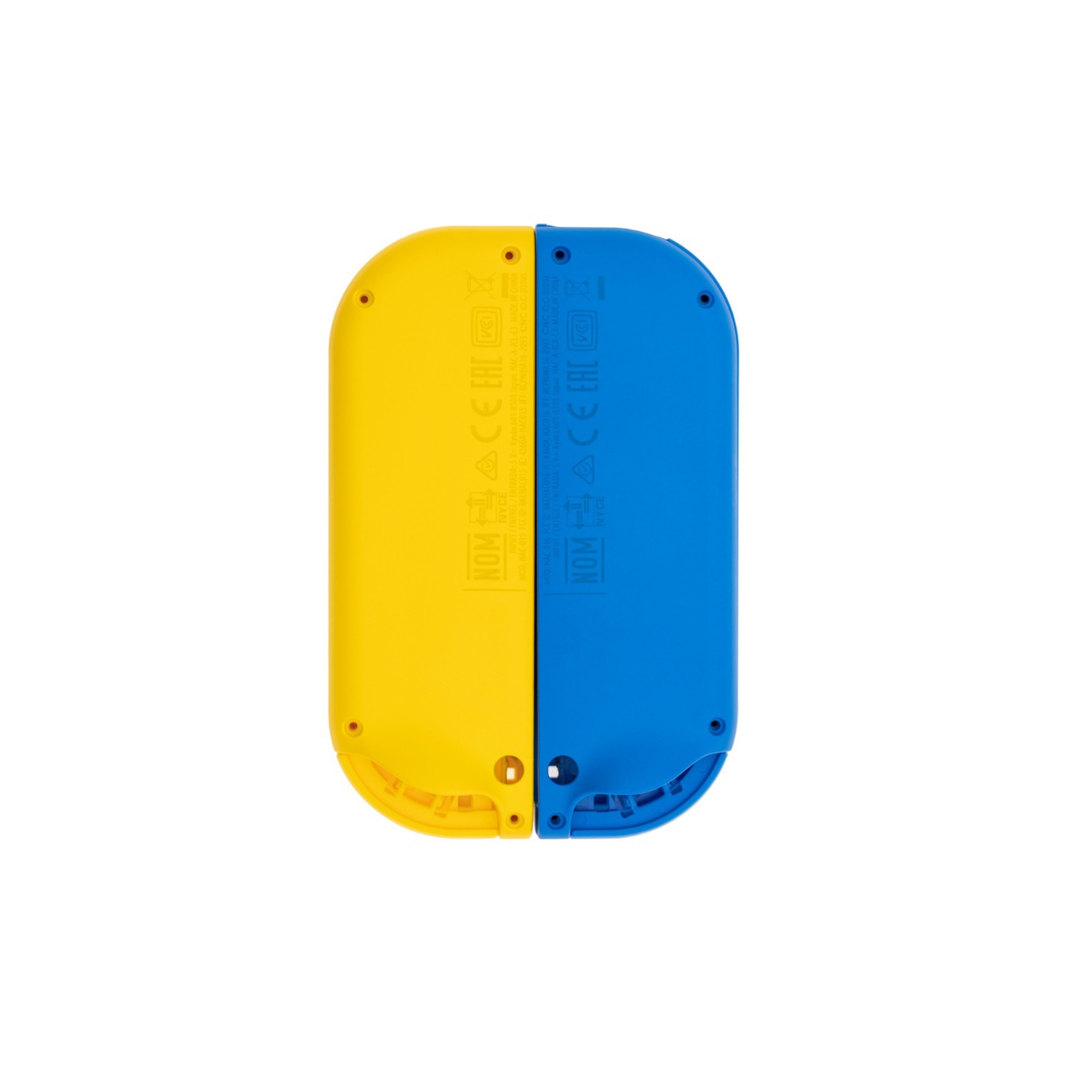 Replacement Housing Shell Case For Nintendo Switch Joy Con Controller - Yellow / Blue