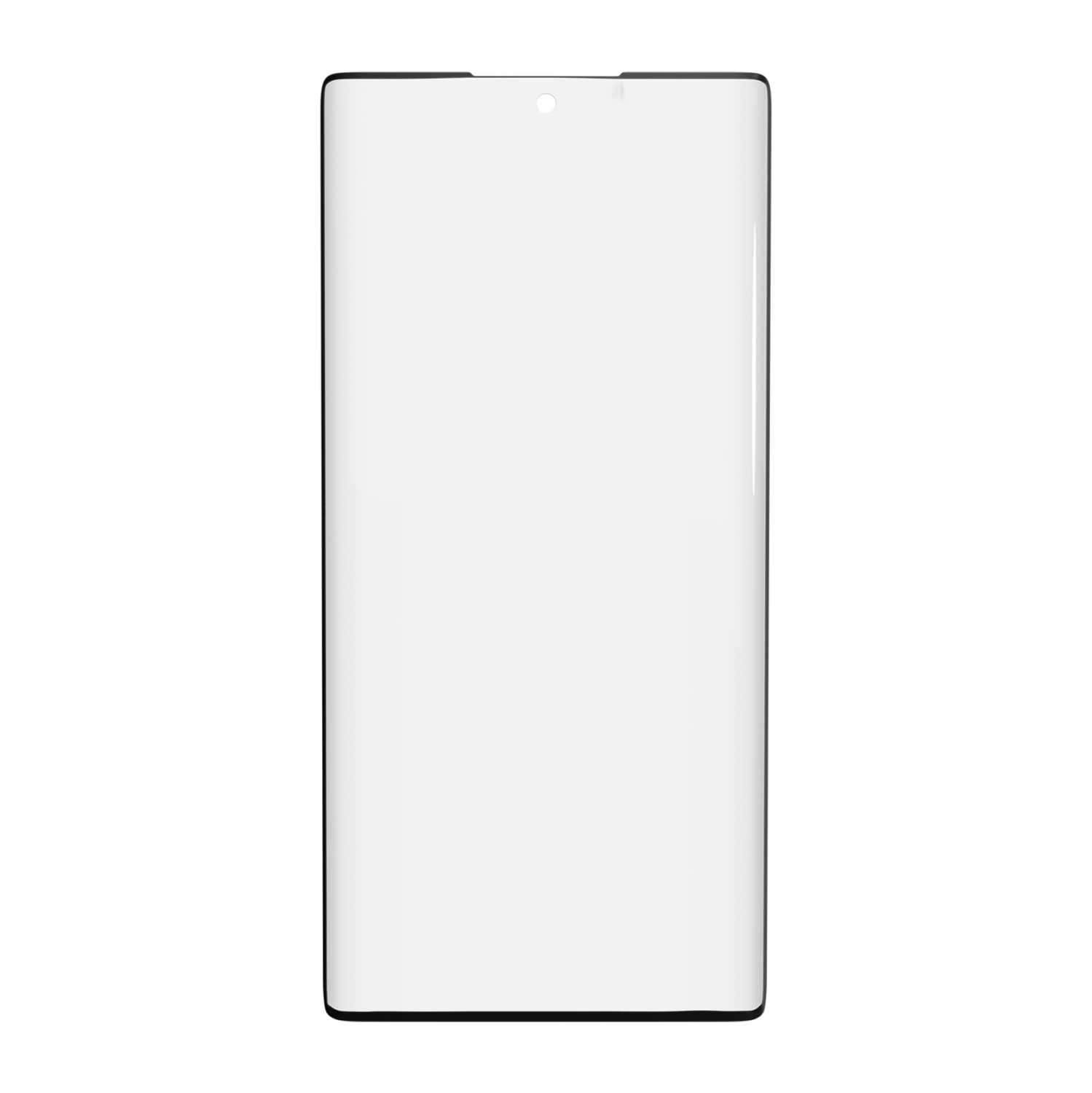 Verre trempé avec colle UV de rechange Casper compatible avec le Galaxy S21 Ultra de Samsung (format détail)