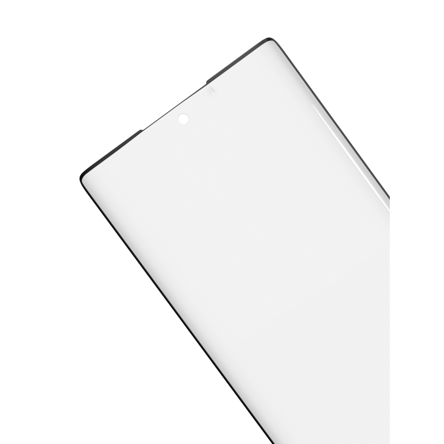 Verre trempé avec colle UV de rechange Casper compatible avec le Galaxy S21 Ultra de Samsung (format détail)