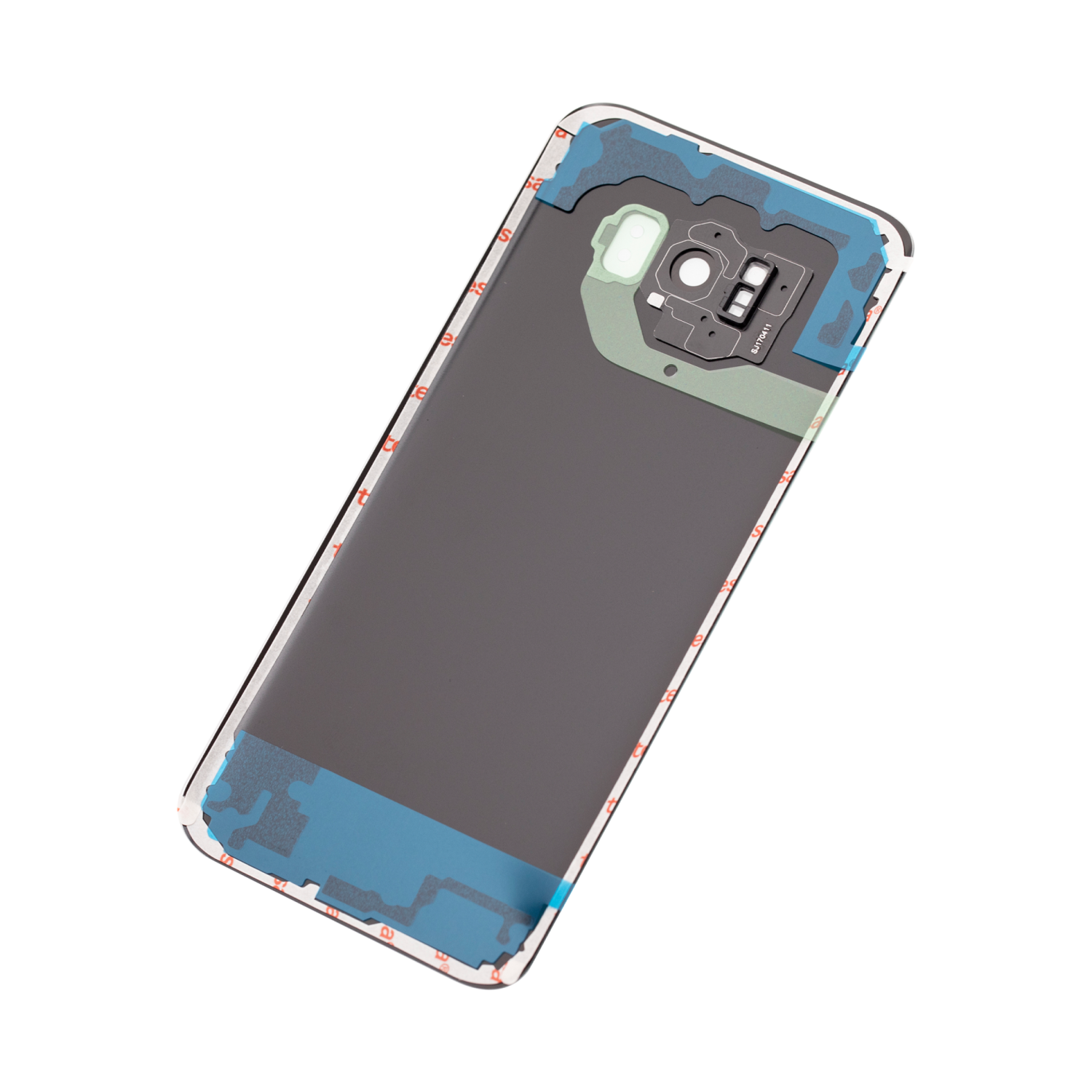 Couvercle arrière en verre de remplacement avec objectif d’appareil photo compatible Galaxy S8 plus de Samsung (Noir minuit)