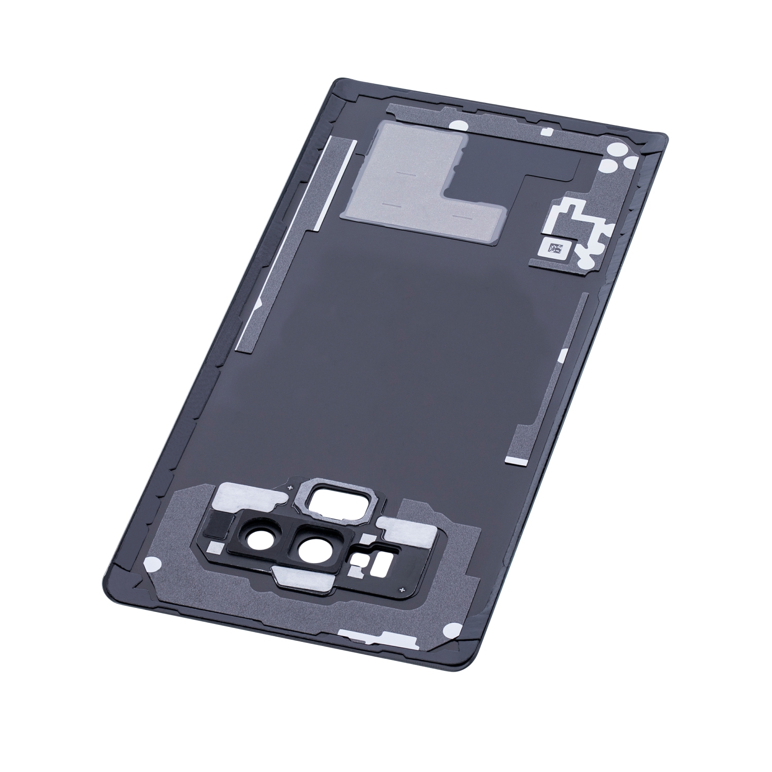 Couvercle arrière en verre de remplacement avec objectif d’appareil photo compatible avec le Galaxy Note 9 de Samsung (Noir minuit)