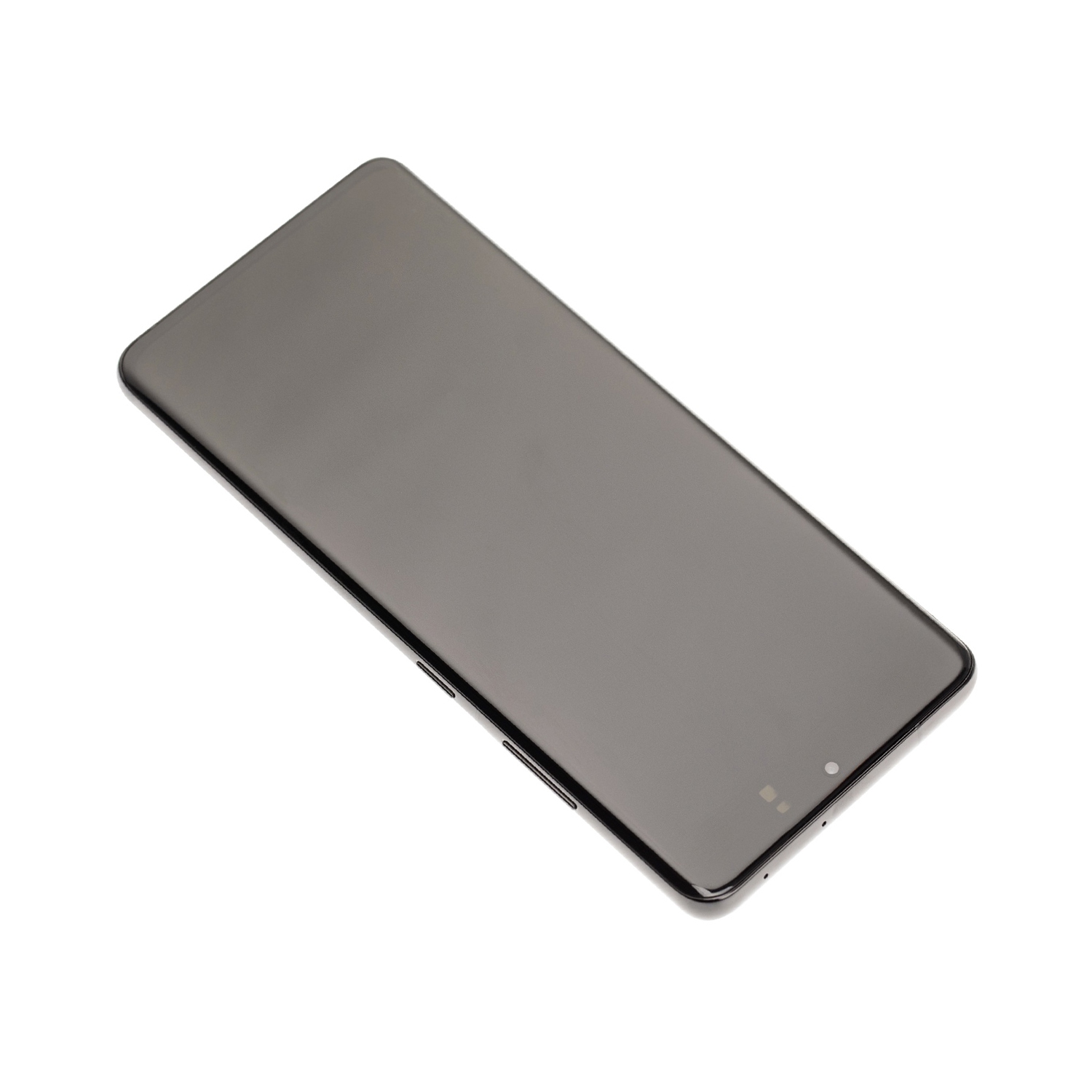 Remis à neuf - écran tactile DELO + cadre pour Galaxy S21 Ultra 5G de Samsung (SM-G998 W) - Noir fantôme