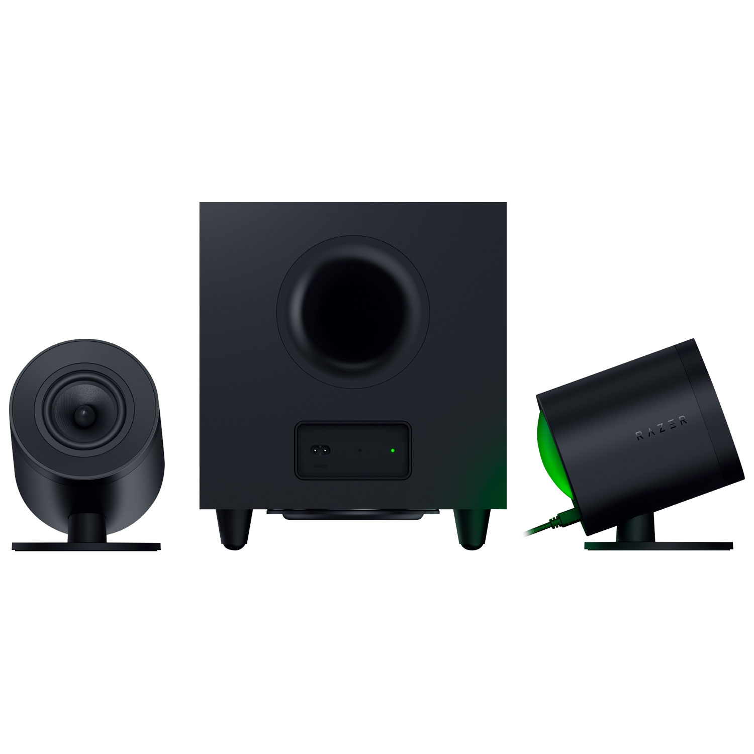 Razer レイザー Nommo V2 Pro 2.1 PC Gaming Speakers with Wireless Subwoofer - Razer Nommo V2