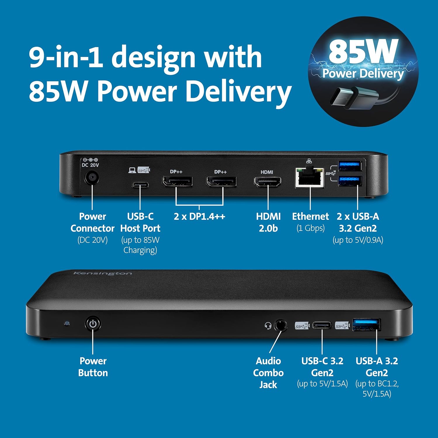 Kensington – Station d'accueil SD4845P SD4845P