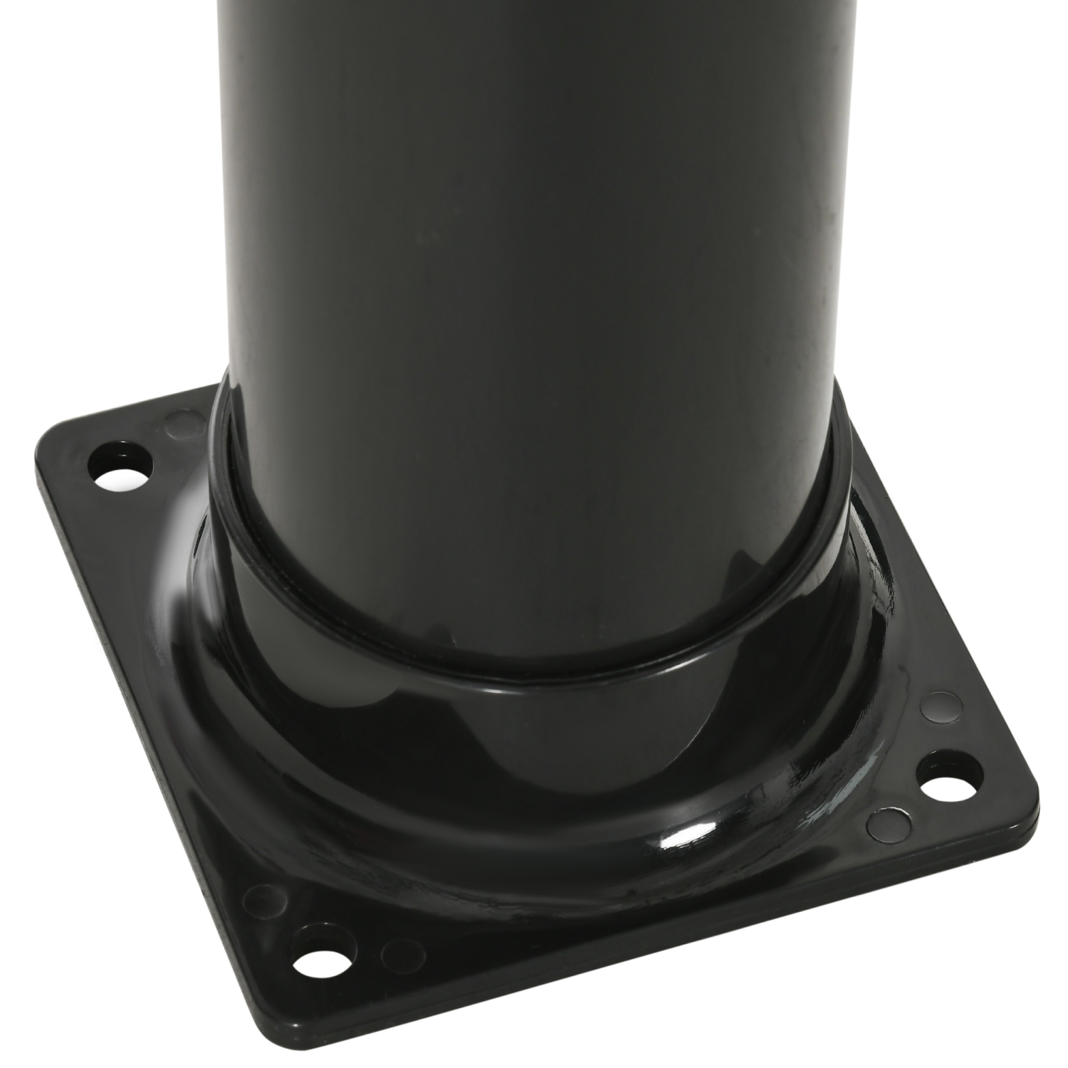 Outsunny 7.3FT 5.3 Gallon Solar Heated Shower, 2-Section Outdoor Shower with Shower Head, Foot Shower, Temperature Display for Backyard, Poolside,