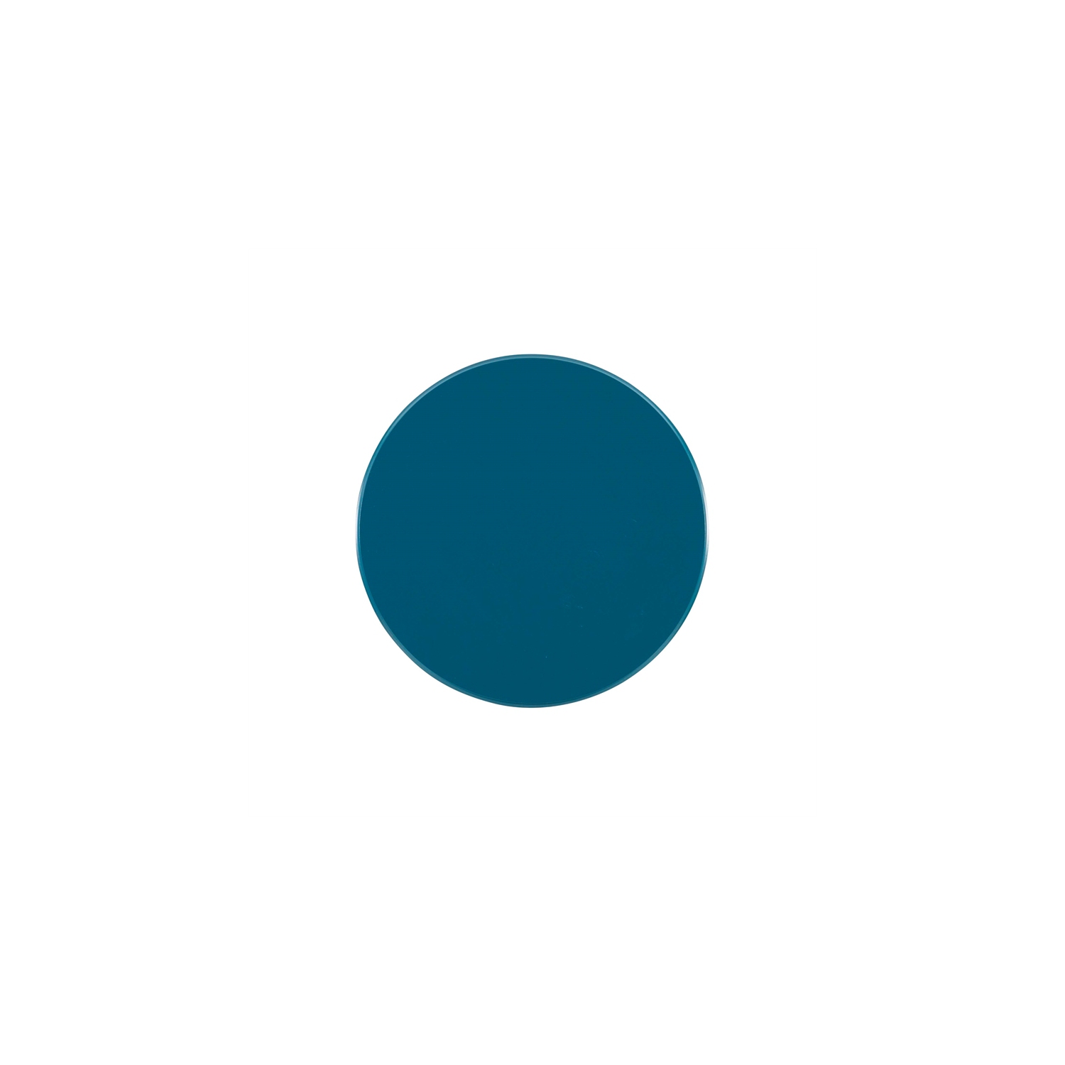 Linon Tara Wood Spindle Side Table in Teal Blue