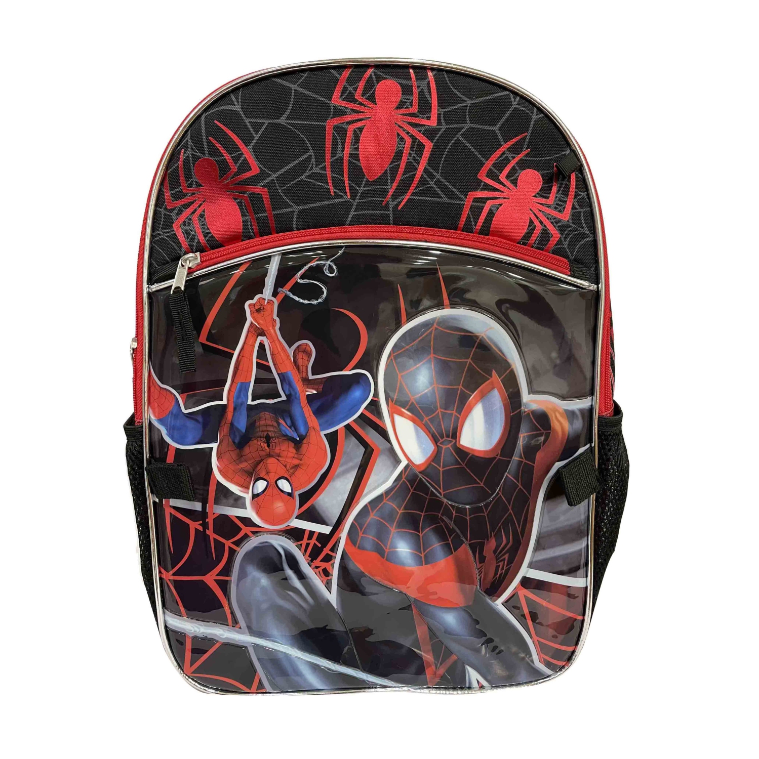 Ensemble sac à dos d'école pour enfants Spider-Man avec sac-repas moulé multicolore de 16 po pour enfants