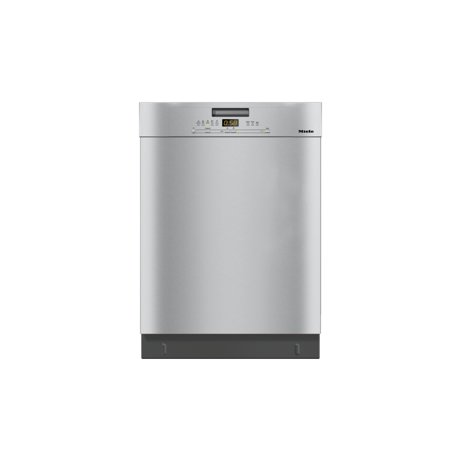 Miele 24" 44 dB Pre-finished, Full-size Dishwasher with Cutlery Tray - G 5006 SCU CleanTouch Steel