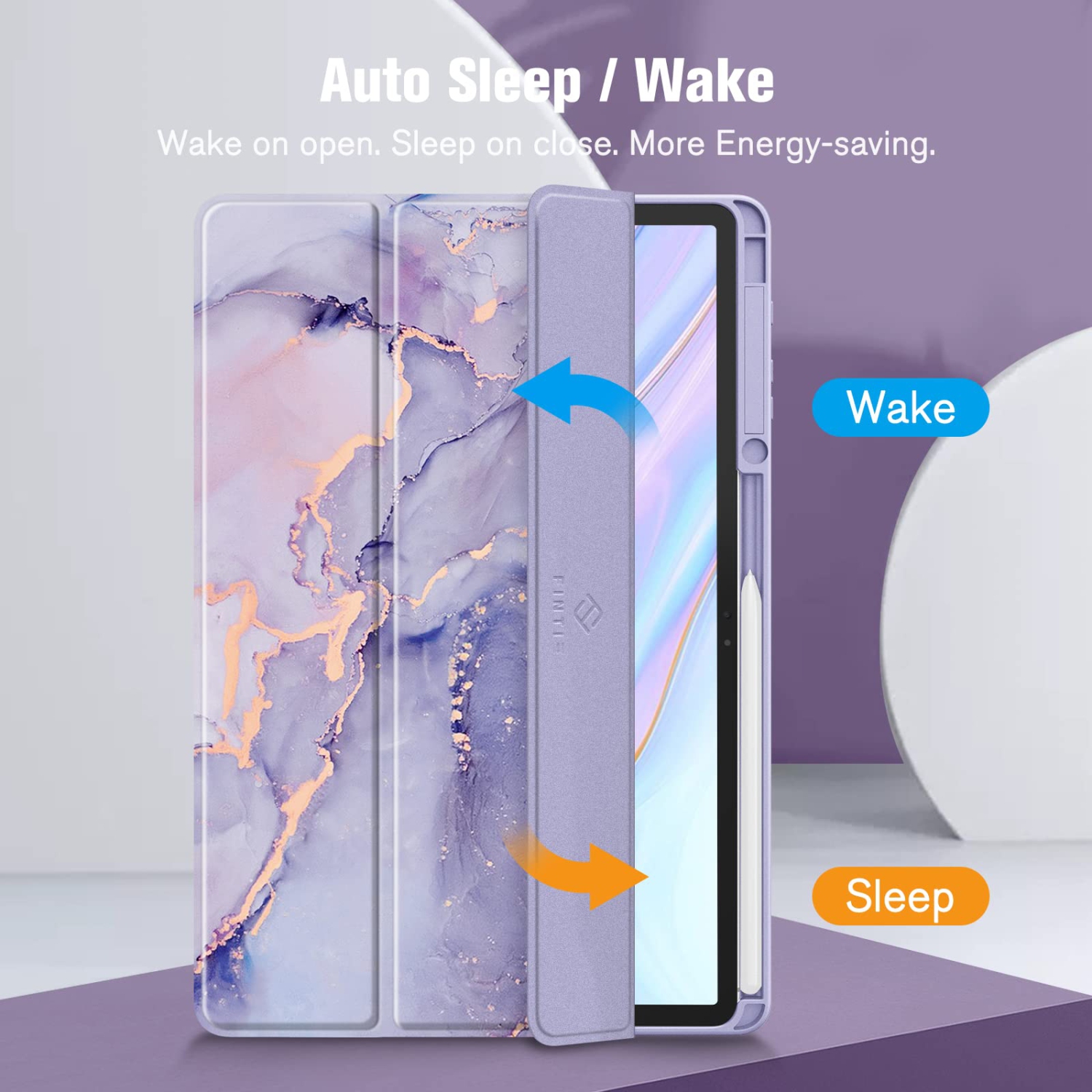 Hybrid Slim Case for Samsung Galaxy Tab S8 Plus 2022/S7 FE 2021/S7 Plus 2020 12.4 inch with S Pen Holder, Shockproof Cover with Clear Transparent