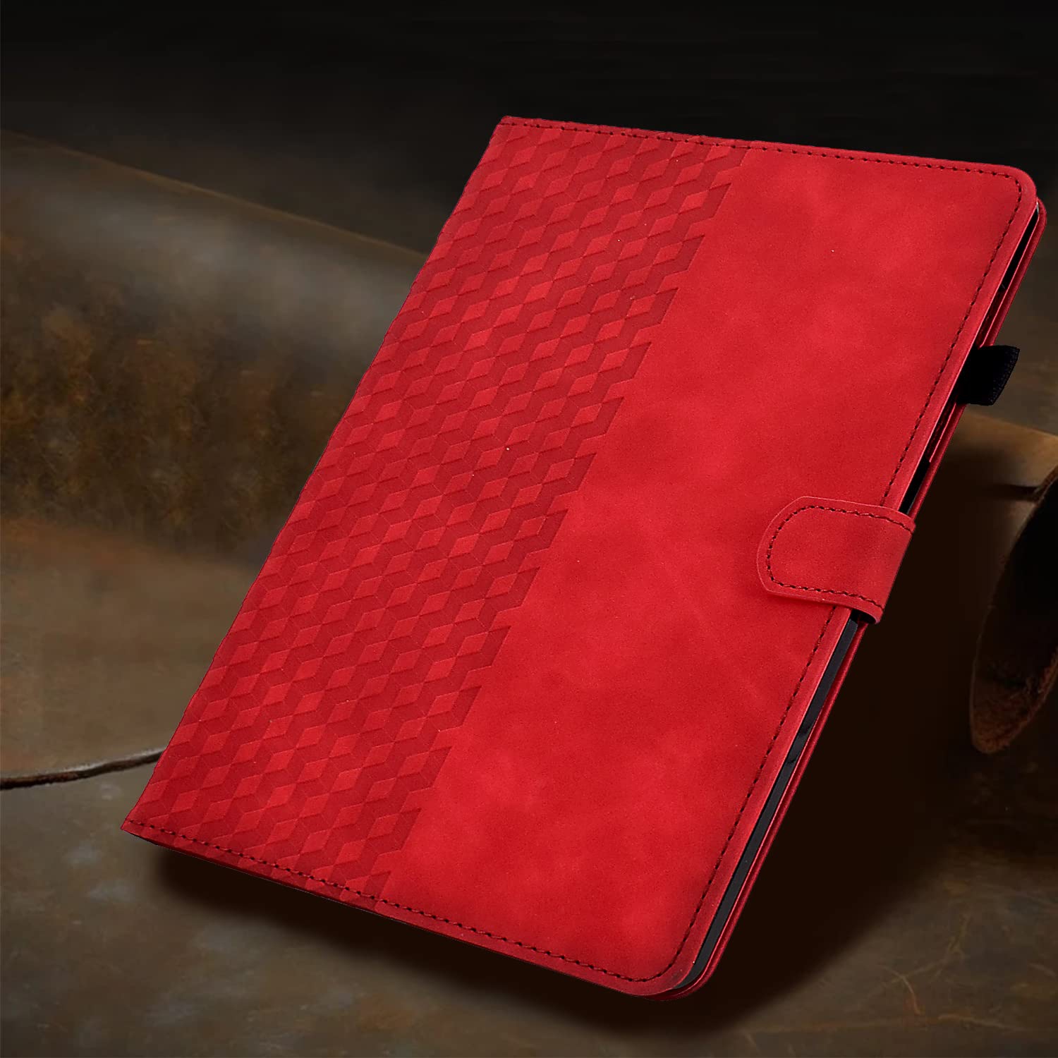 Case for Samsung Galaxy Tab A7 Lite 8.7" 2021 Model Premium PU Leather Shockproof Wallet Folio Case Design with Magnetic Clasp Adjustable Kickstand