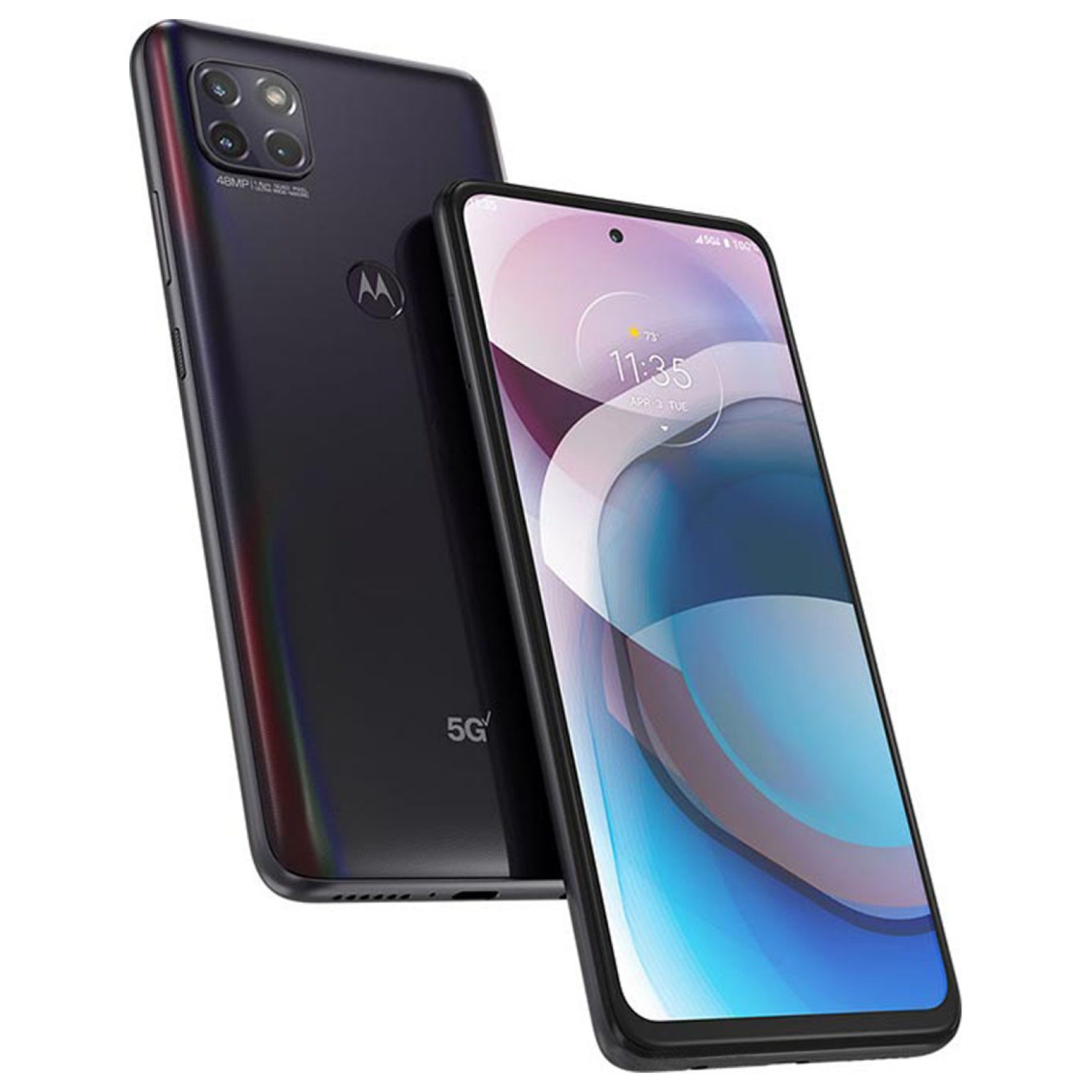 Téléphone intelligent One 5G Ace Volcanic gris de 128 Go de Motorola