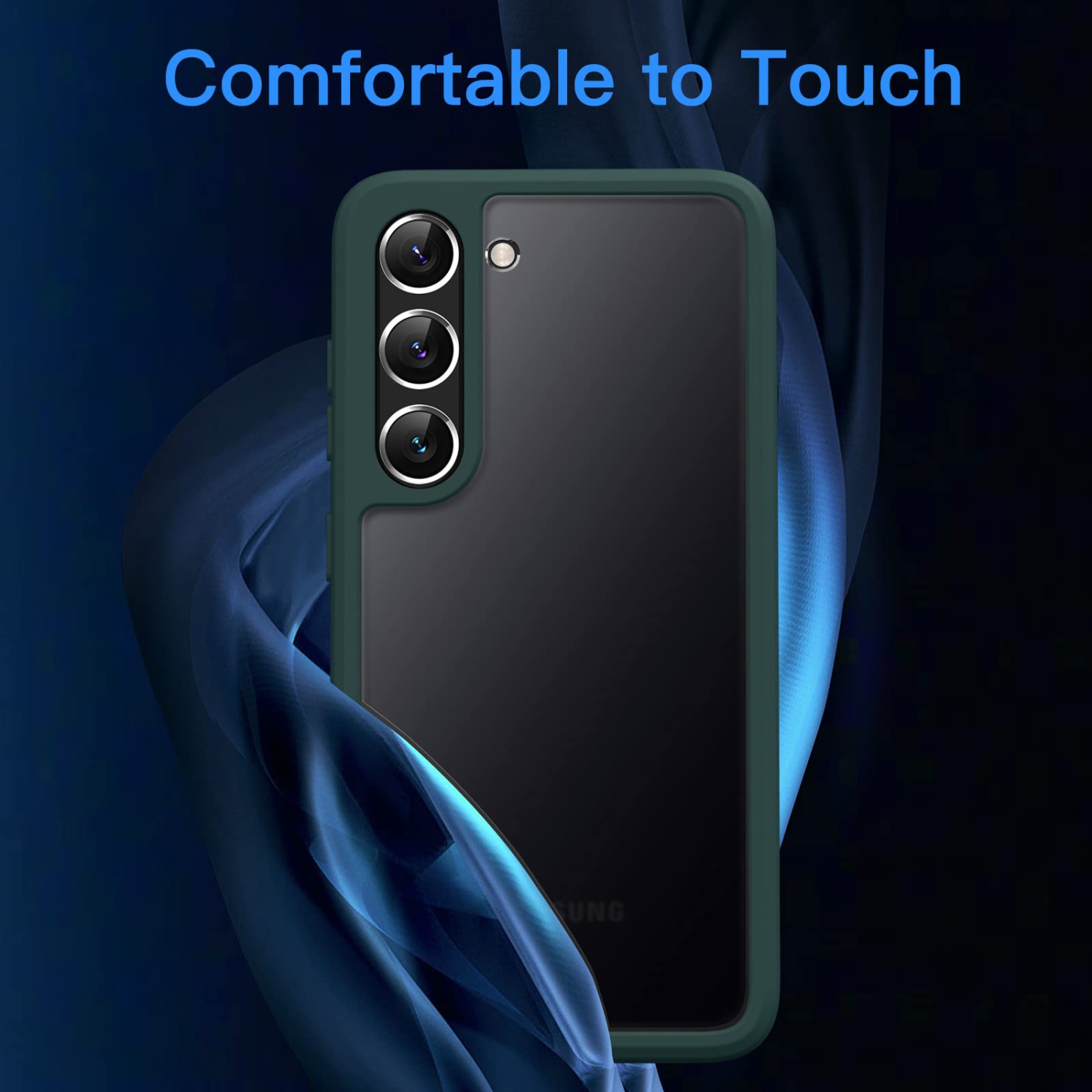 Matte Case for Samsung Galaxy S23 5G 6.1-Inch, Frosted Translucent Back Protective Slim Phone Cover, Anti-Fingerprints