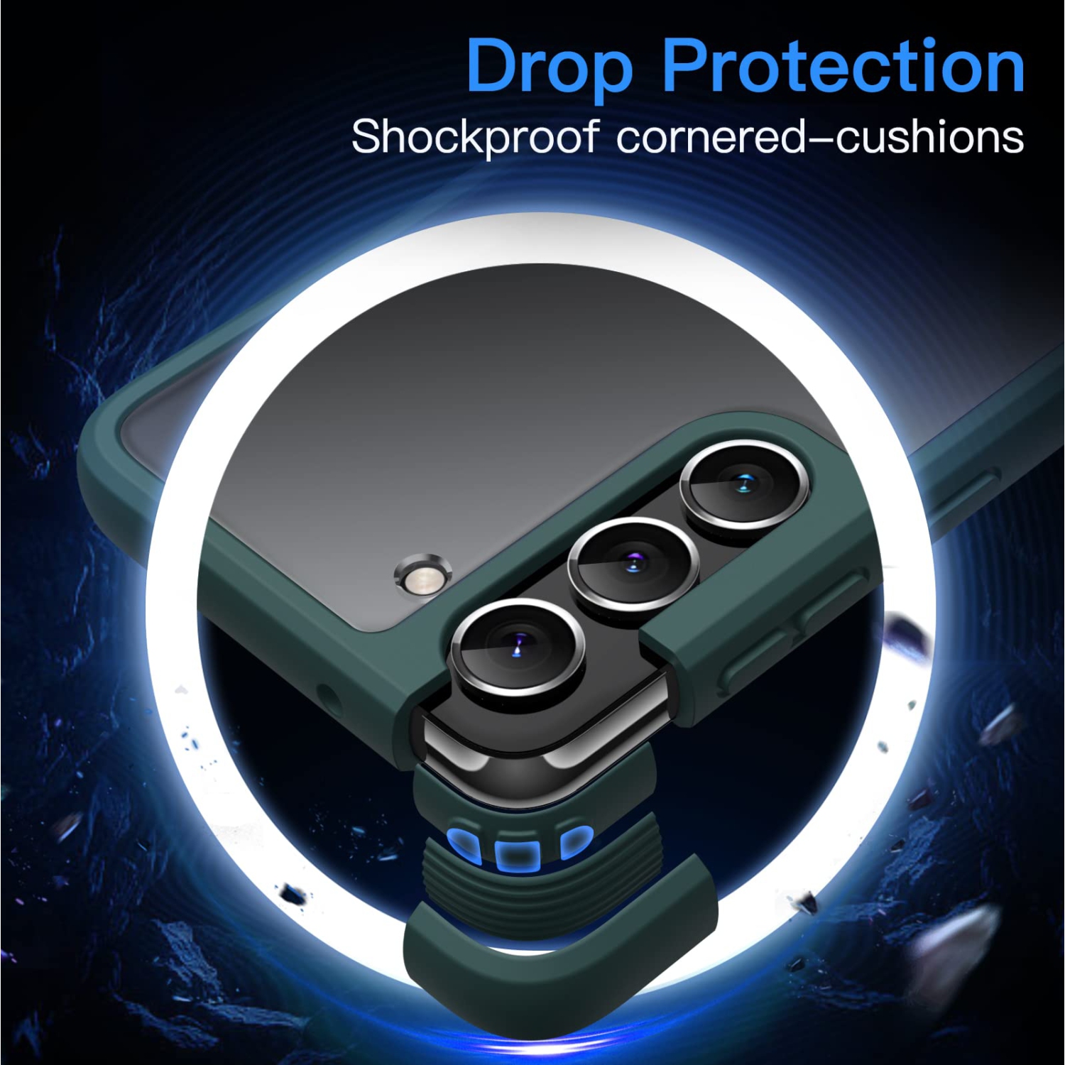 Matte Case for Samsung Galaxy S23 5G 6.1-Inch, Frosted Translucent Back Protective Slim Phone Cover, Anti-Fingerprints