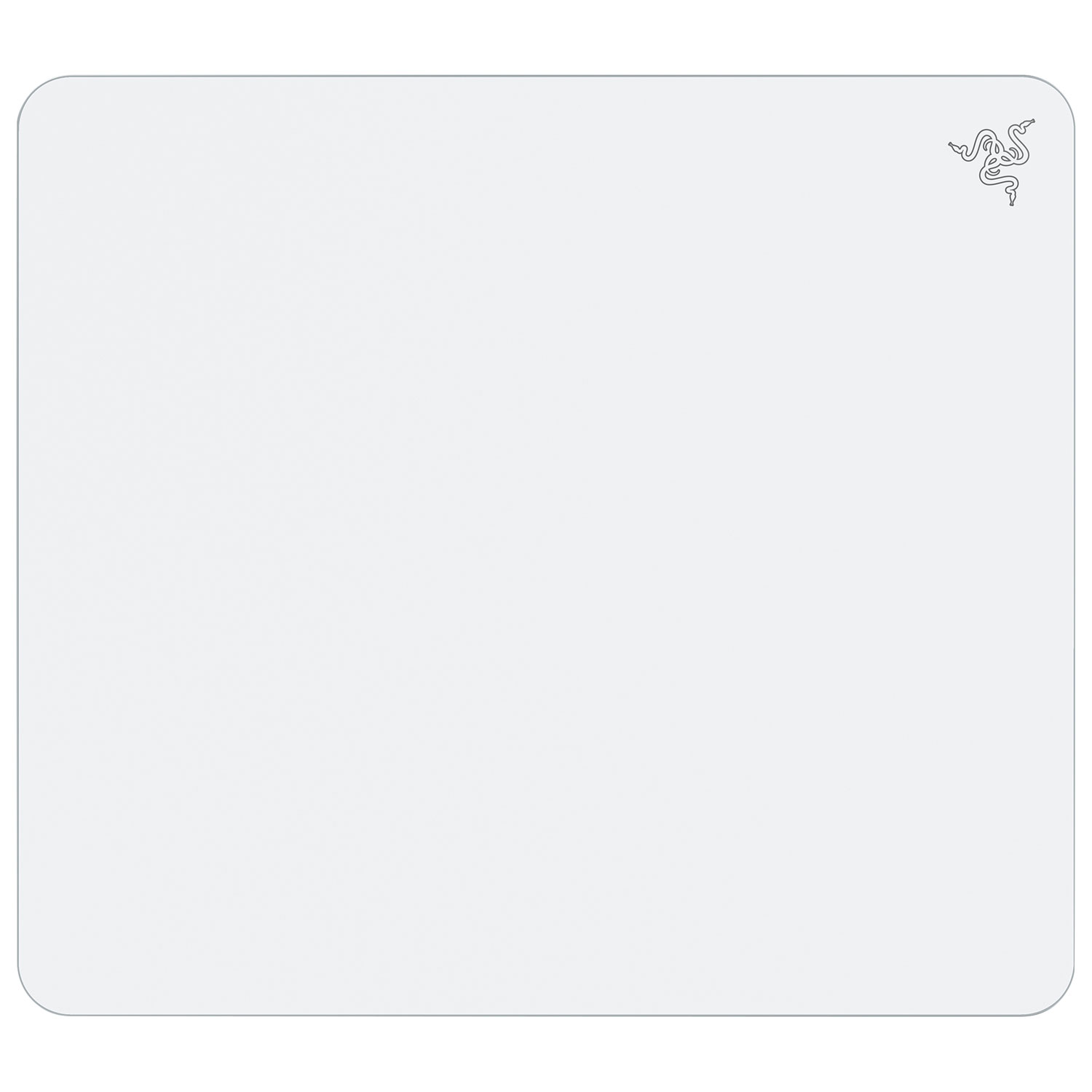 Tapis de souris de jeu en verre trempé Atlas de Razer - Blanc