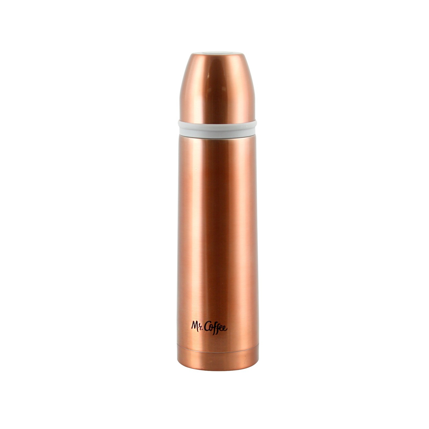 Mr Coffee Maren 17 oz Stainless Steel Double Wall Thermal Travel Bottle - Copper