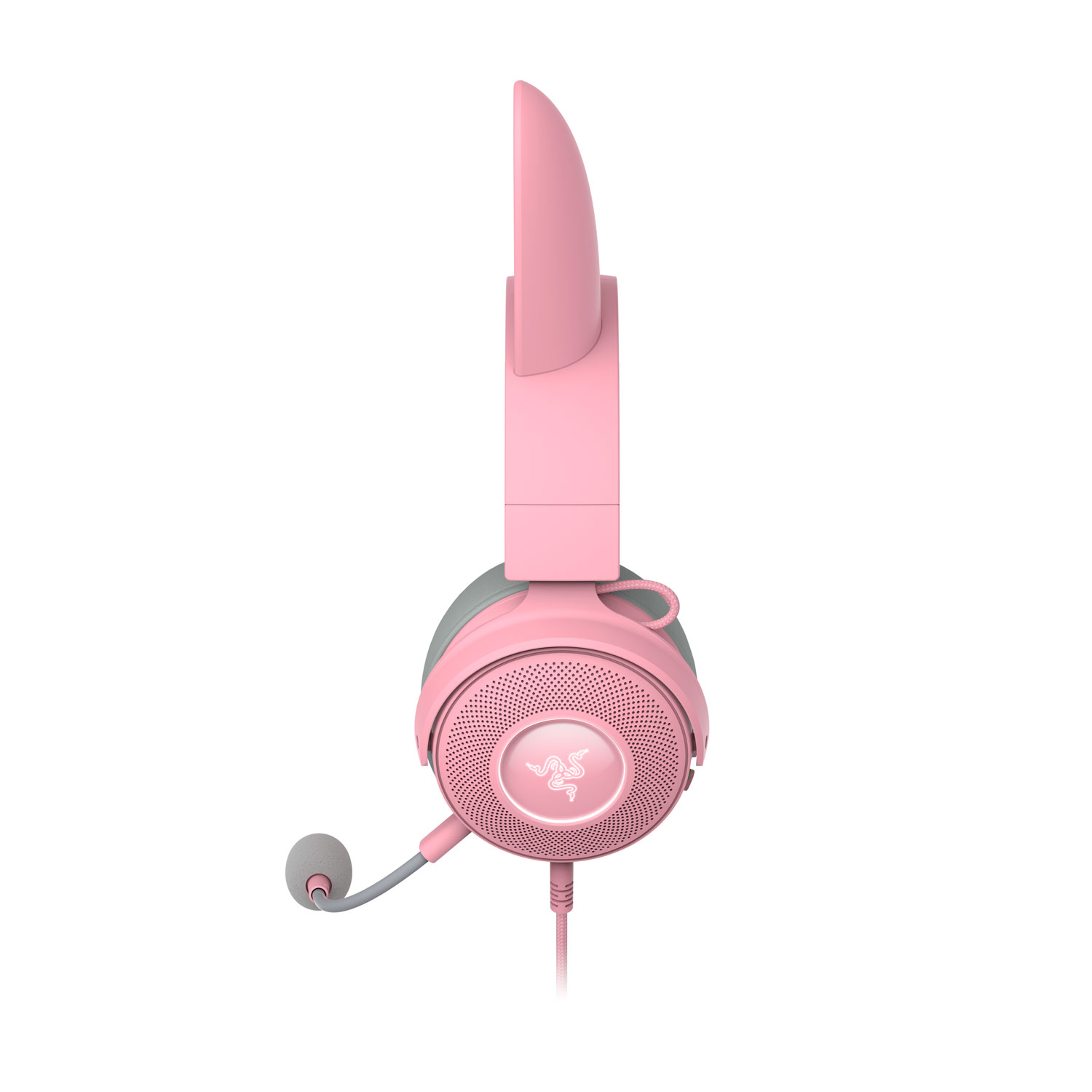 Casque de jeu avec microphone Kitty V2 Pro de Razer - Quartz