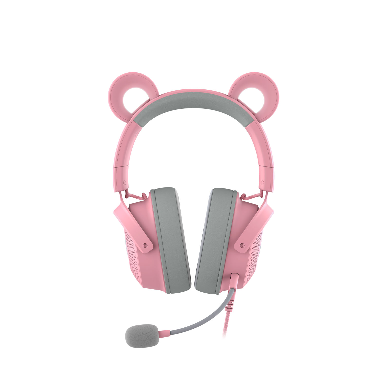 Casque de jeu avec microphone Kitty V2 Pro de Razer - Quartz