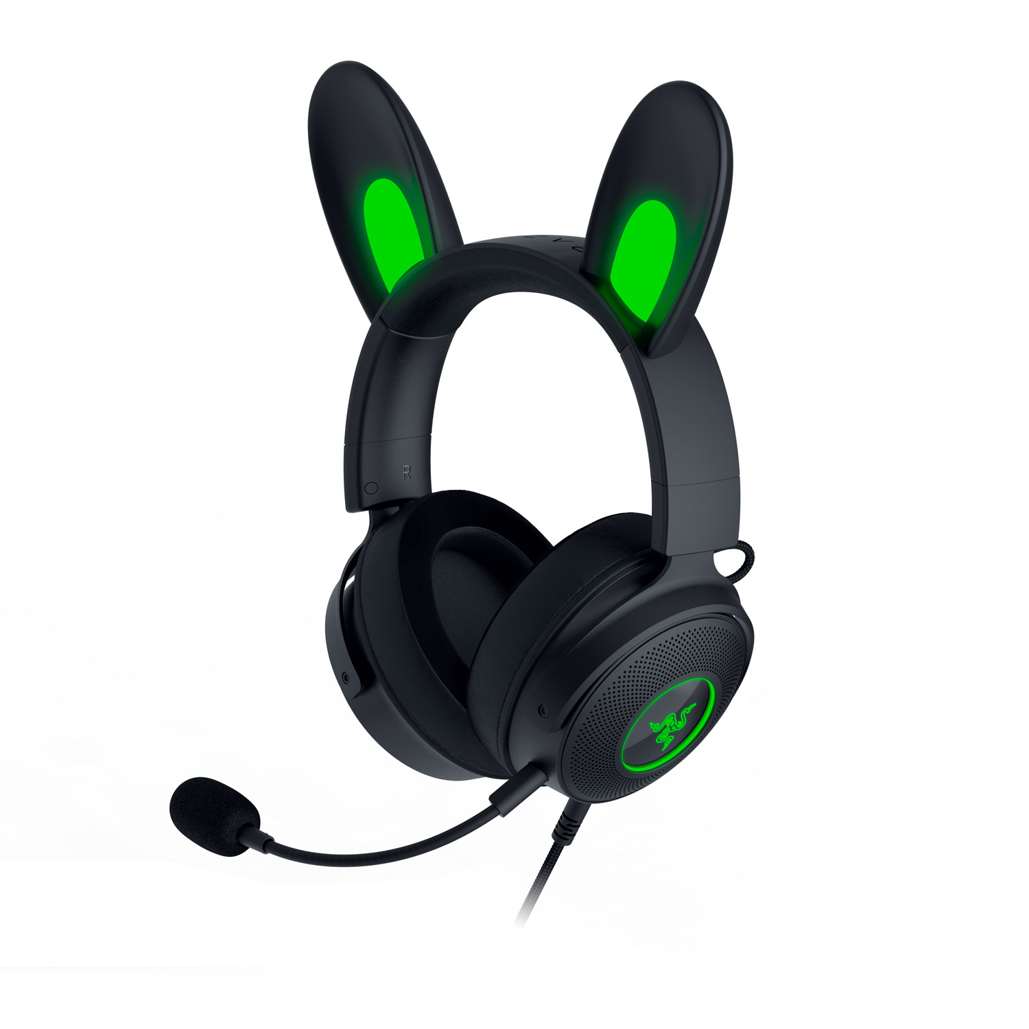 Casque de jeu avec microphone Kitty V2 Pro de Razer - Noir