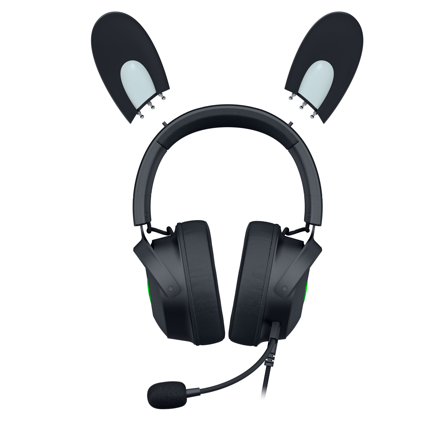 Casque de jeu avec microphone Kitty V2 Pro de Razer - Noir