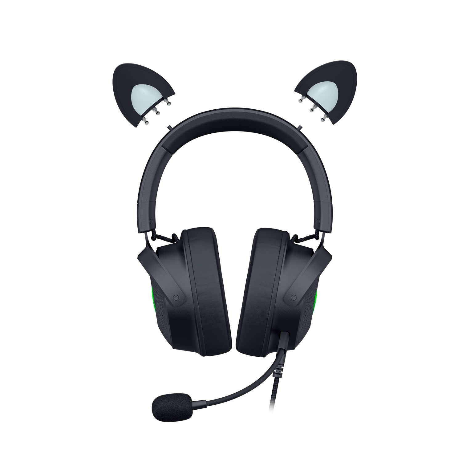 Casque de jeu avec microphone Kitty V2 Pro de Razer - Noir