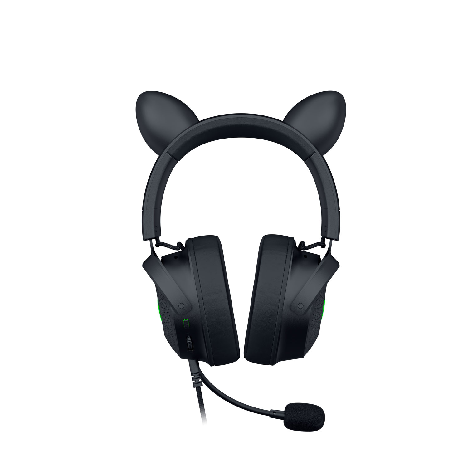 Casque de jeu avec microphone Kitty V2 Pro de Razer - Noir