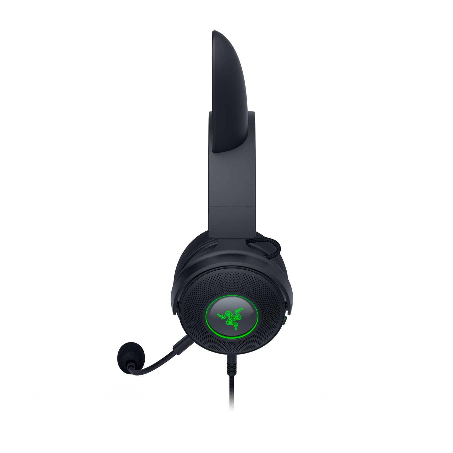 Casque de jeu avec microphone Kitty V2 Pro de Razer - Noir