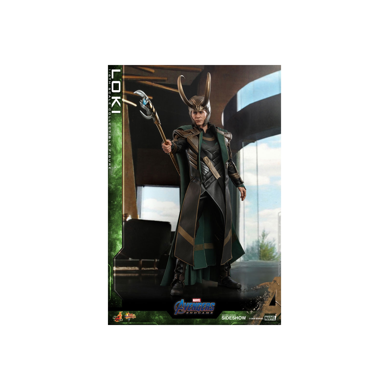 Avengers Endgame 12 Inch Action Figure 1/6 Scale Series - Loki Hot Toys 906459