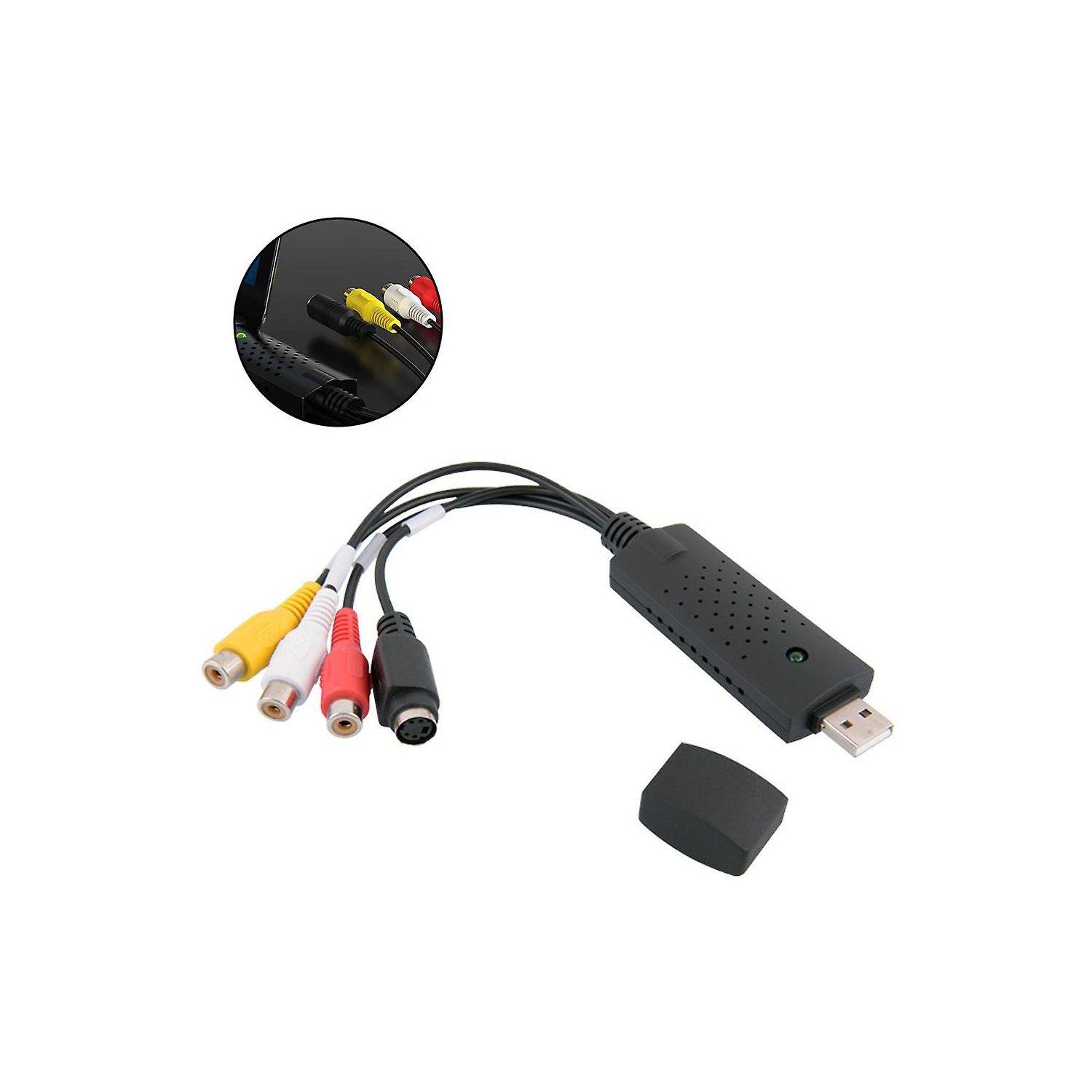 1 carte de saisie vidéo USB saisie de données sur un canal