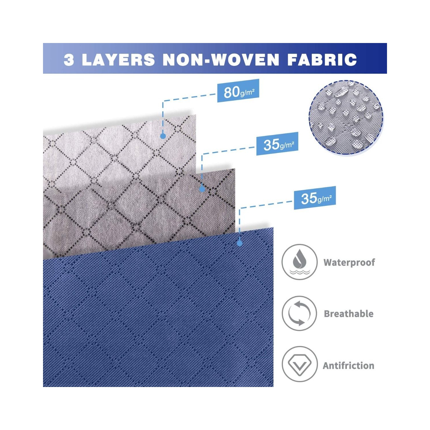 2-Pack Clothes Storage, Foldable Blanket Storage Bags,Storage Containers for Organizing,Clothing,Bedroom,Comforter,Closet,Dorm,