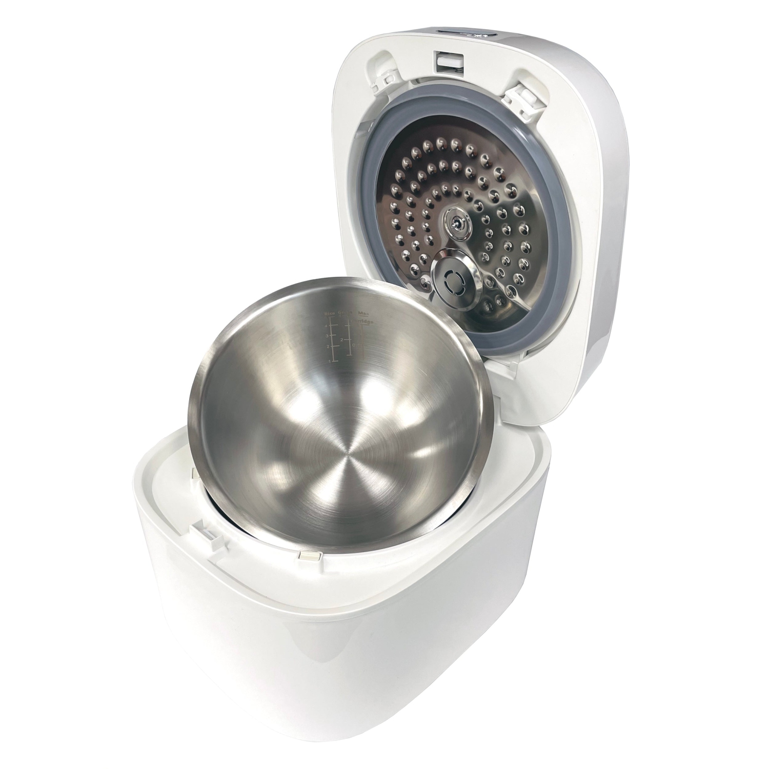 Buffalo 1.0L 5 CUPS Titanium White Multi-function Induction Heating SMART COOKER