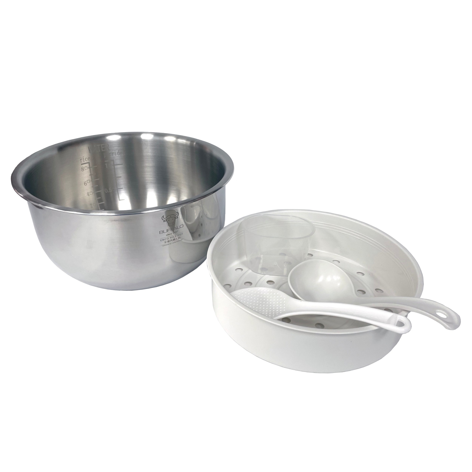 Buffalo 1.8L 10 CUPS Titanium Grey Multi-function Induction Heating SMART COOKER