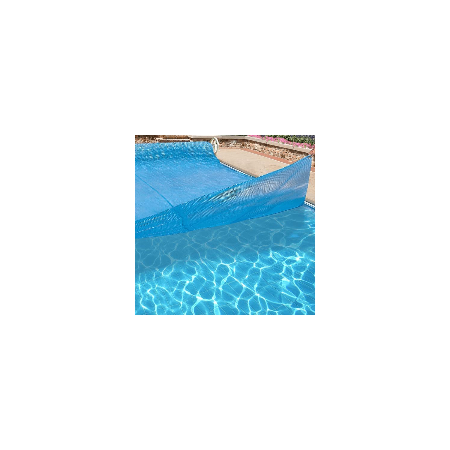 Heat Force 12 x 24 ft Oval Solar Cover 6 mil