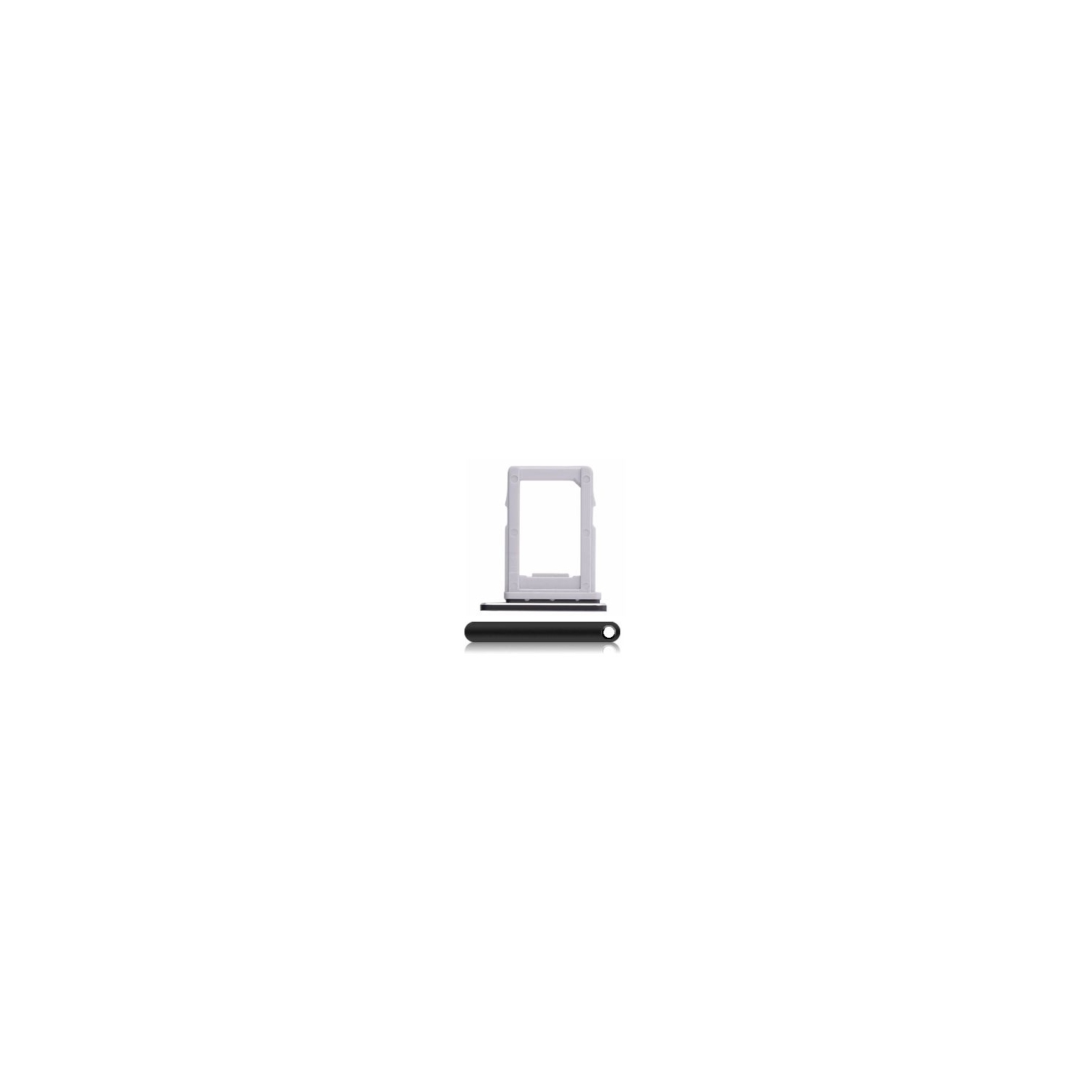 Replacement Sim Tray Compatible For LG Q6 (M700) (Black)