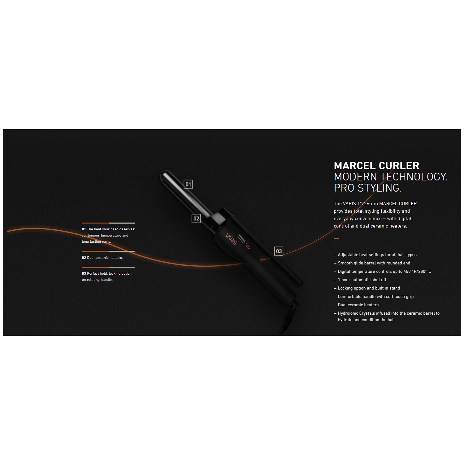 Varis - Marcel Iron 1.5 in