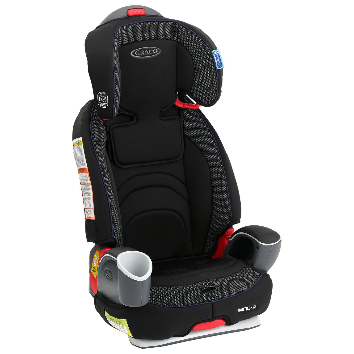 Graco Nautilus 65 3 in 1 Harnessed Booster Car Seat Black Best Buy Canada