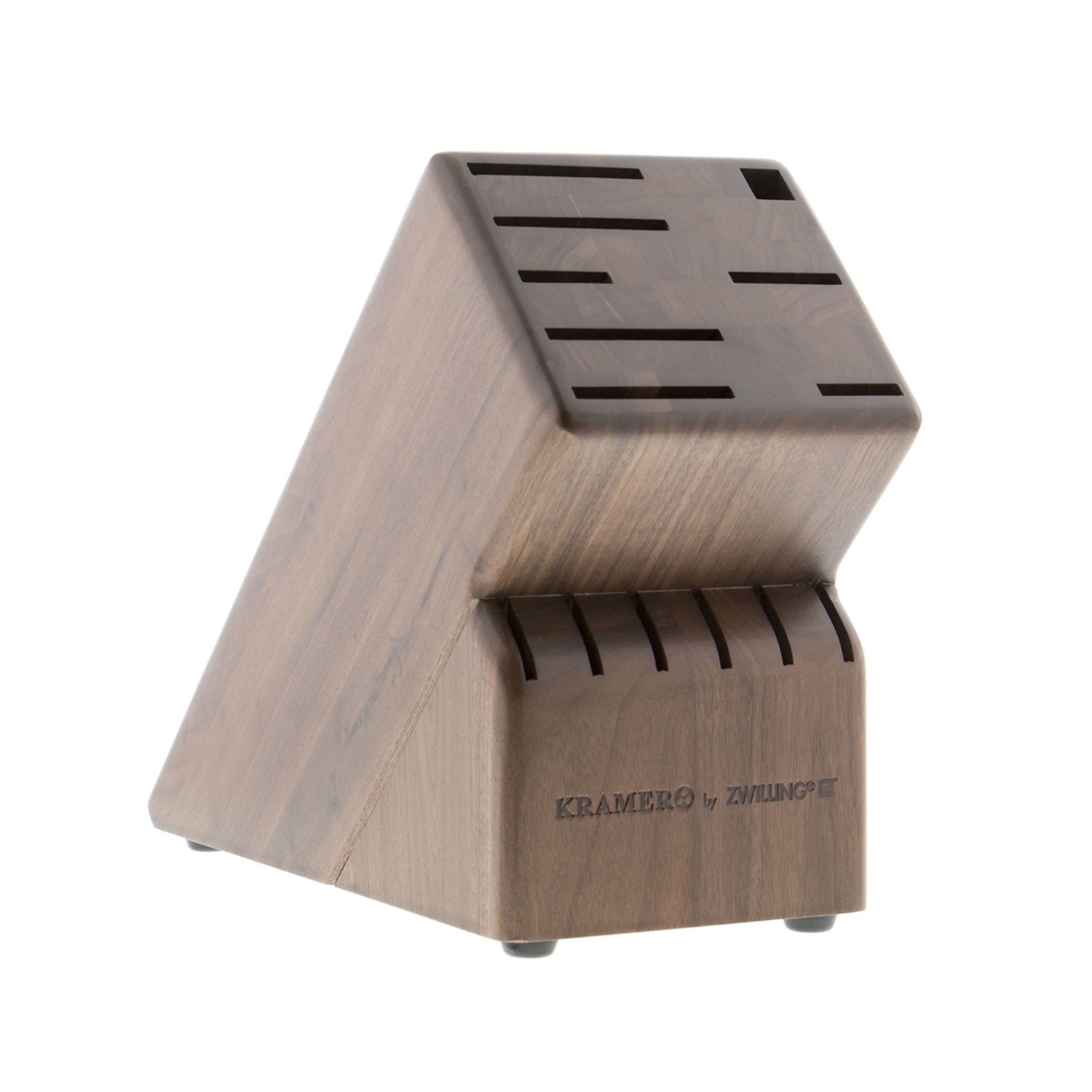 ZWILLING Knife Block Empty, Walnut
